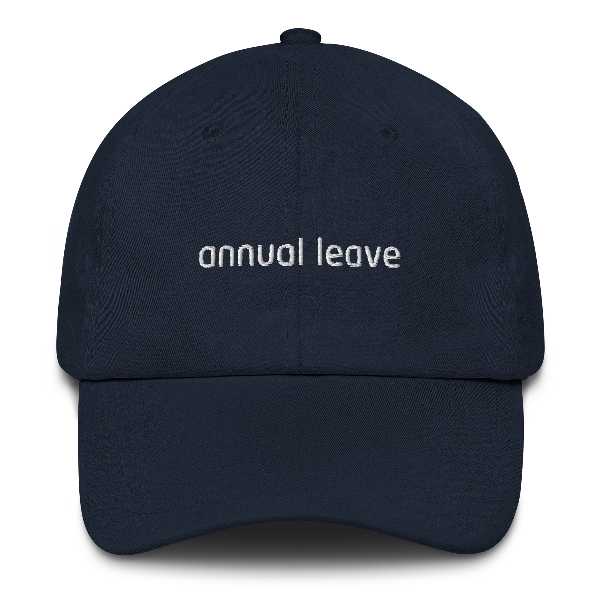 Annual Leave Embroidered Cap - Image 4