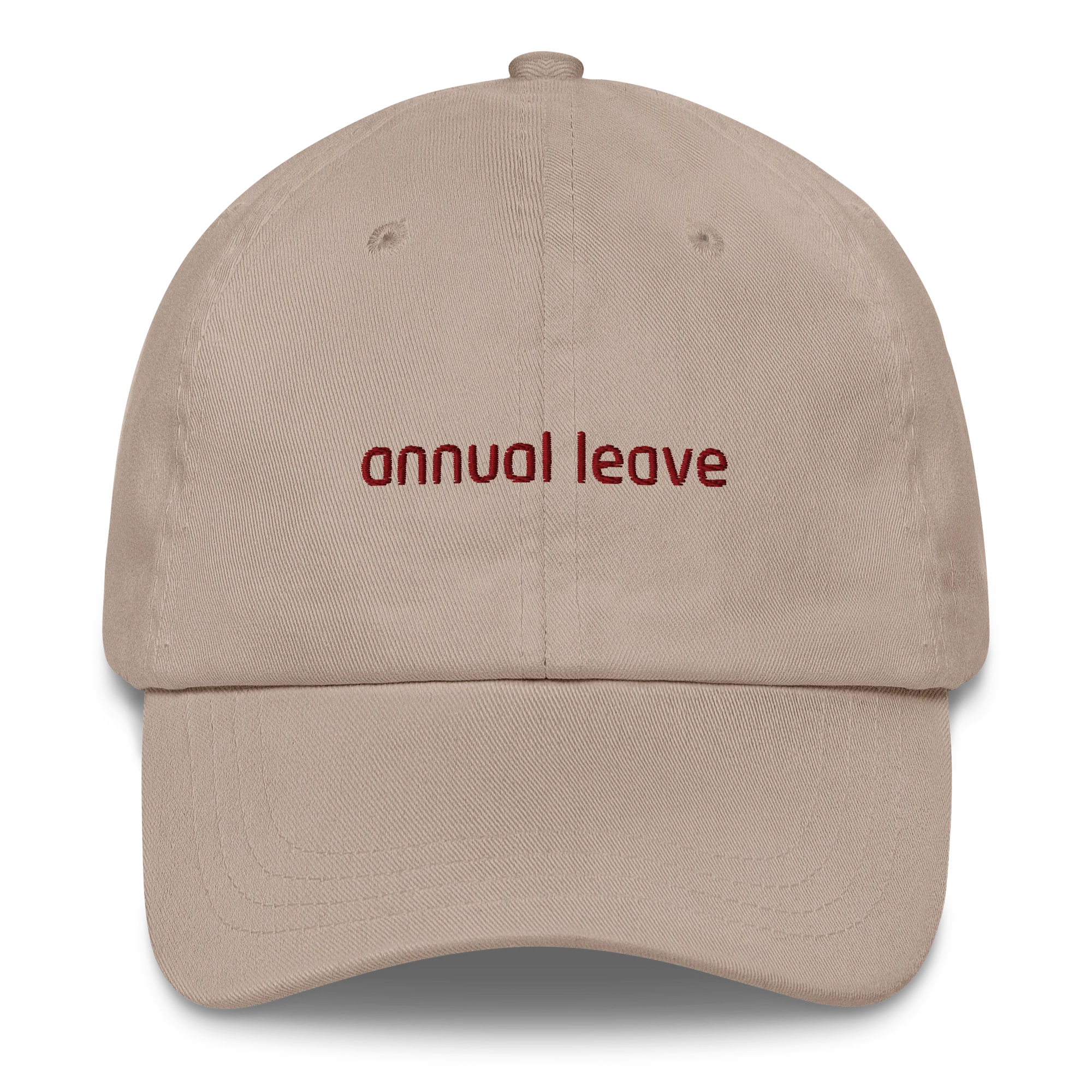 Annual Leave Embroidered Cap - Image 6