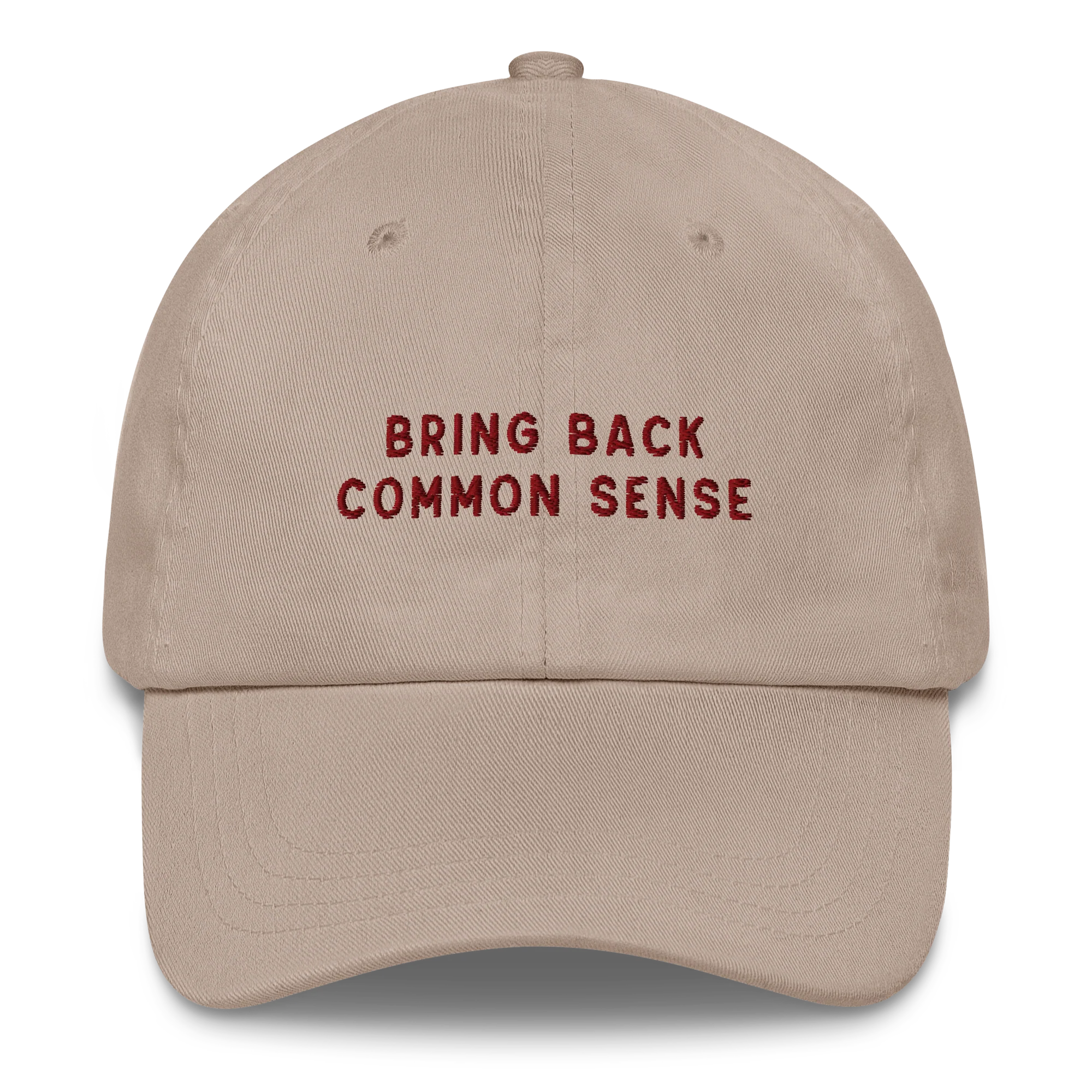 Bring Back Common Sense Embroidered Cap - Image 4