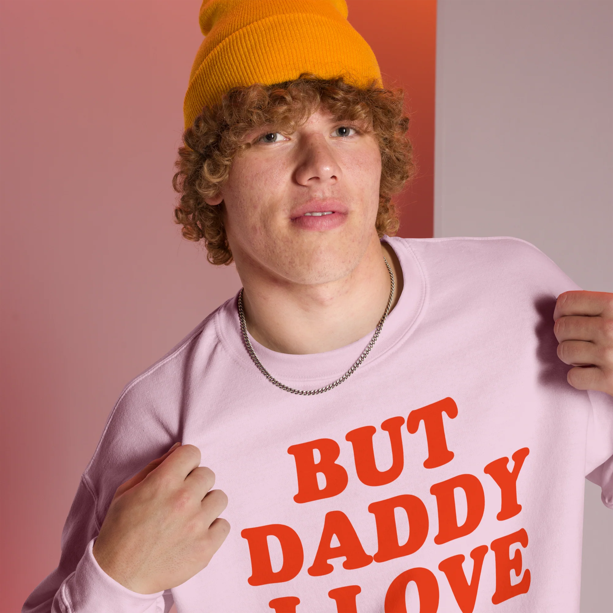 But Daddy I Love Him Crewneck Sweatshirt - Image 7