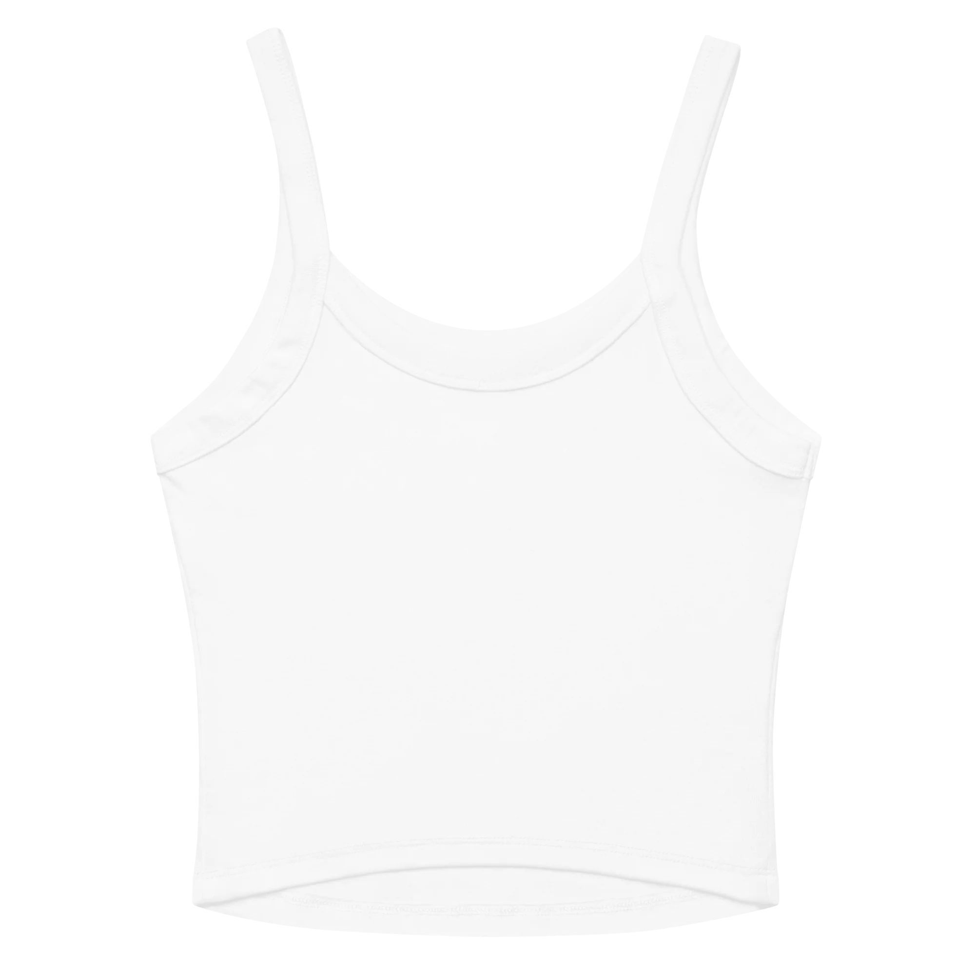 Champagne Please Rib Embroidered Tank Top - Image 3