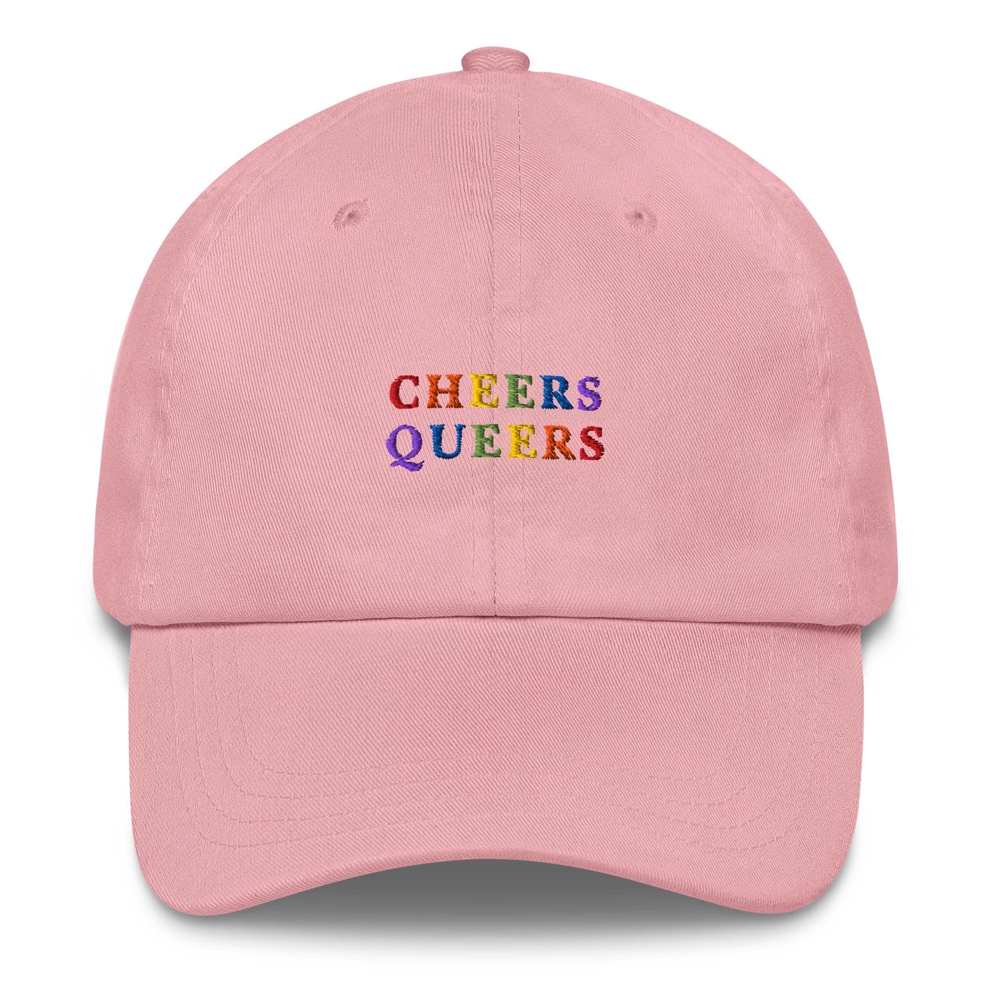 Cheers Queers Pride Embroidered Cap - Image 4