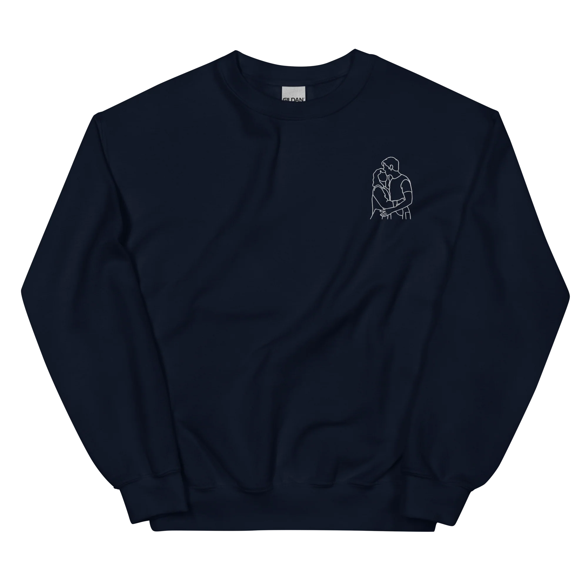 CUSTOM Embroidered Photo Portrait Sweatshirt - Image 15