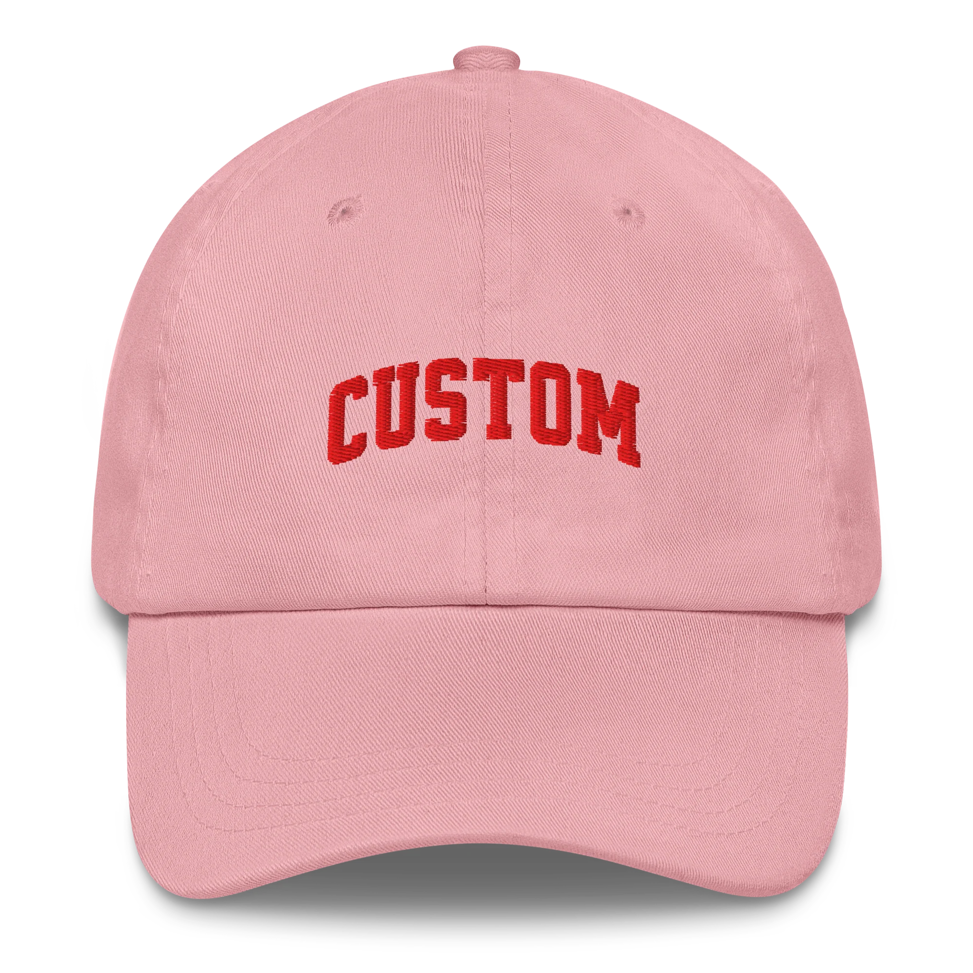 CUSTOM Your Text Varsity Font Embroidered Cap - Image 8