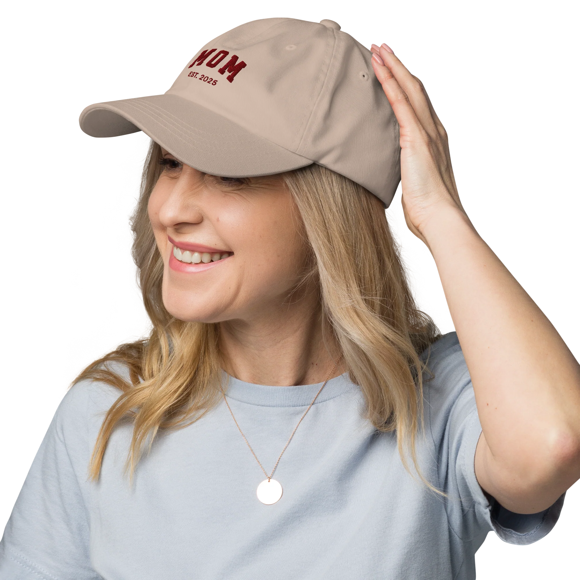 CUSTOM YEAR Mom to Be Embroidered Cap - Image 9