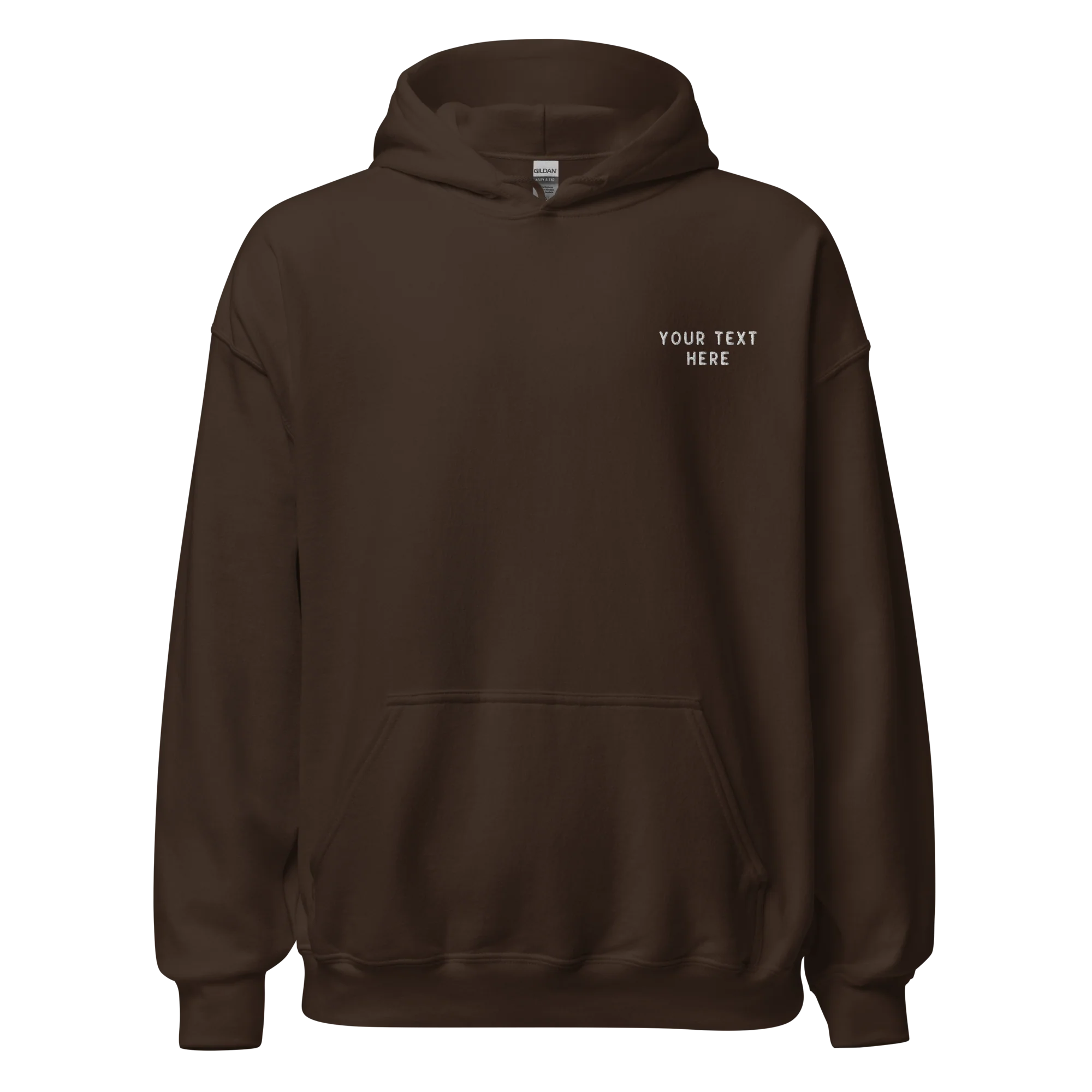 CUSTOM Your Text Embroidered Hoodie - Image 13