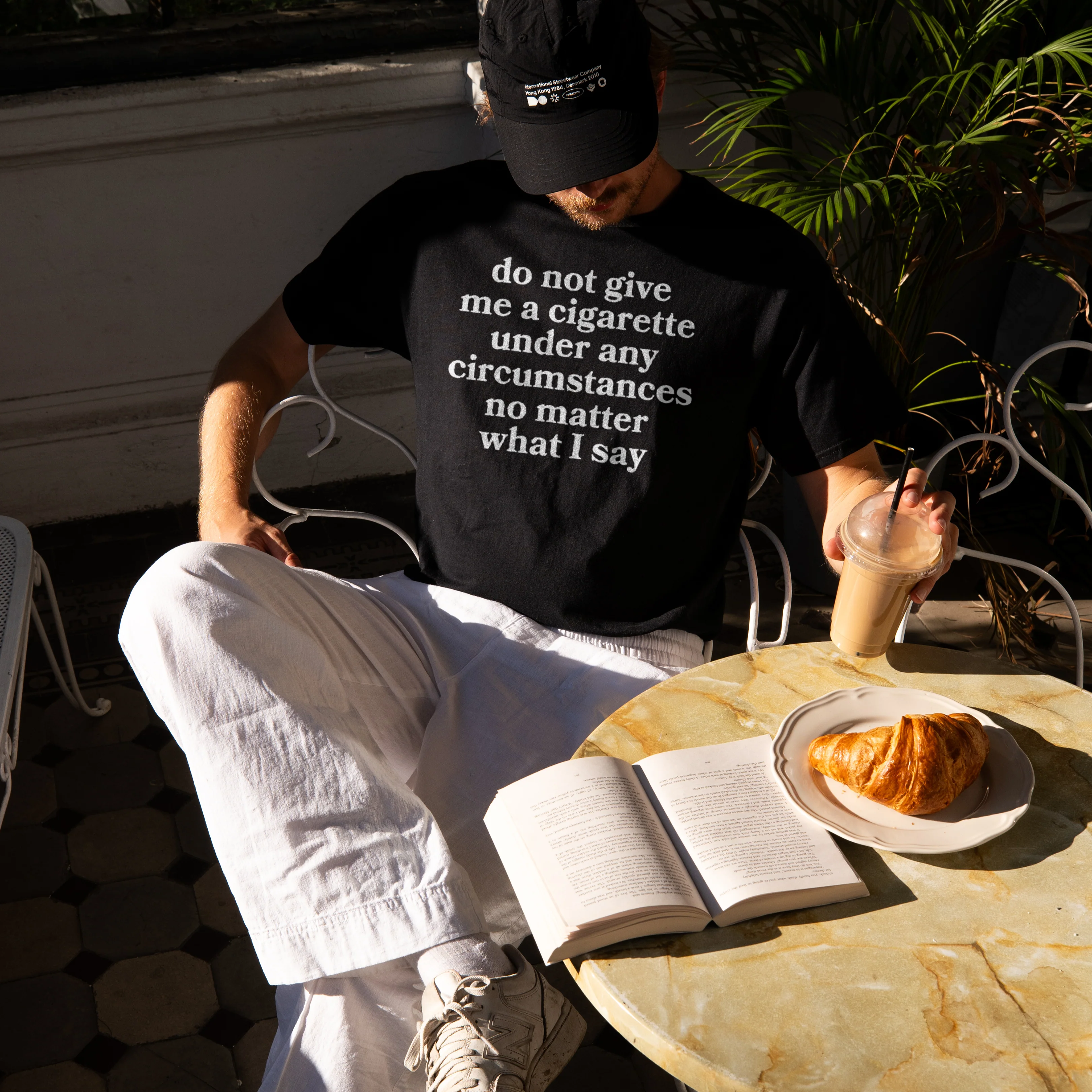 Do Not Give Me a Cigarette Classic T-Shirt - Image 7