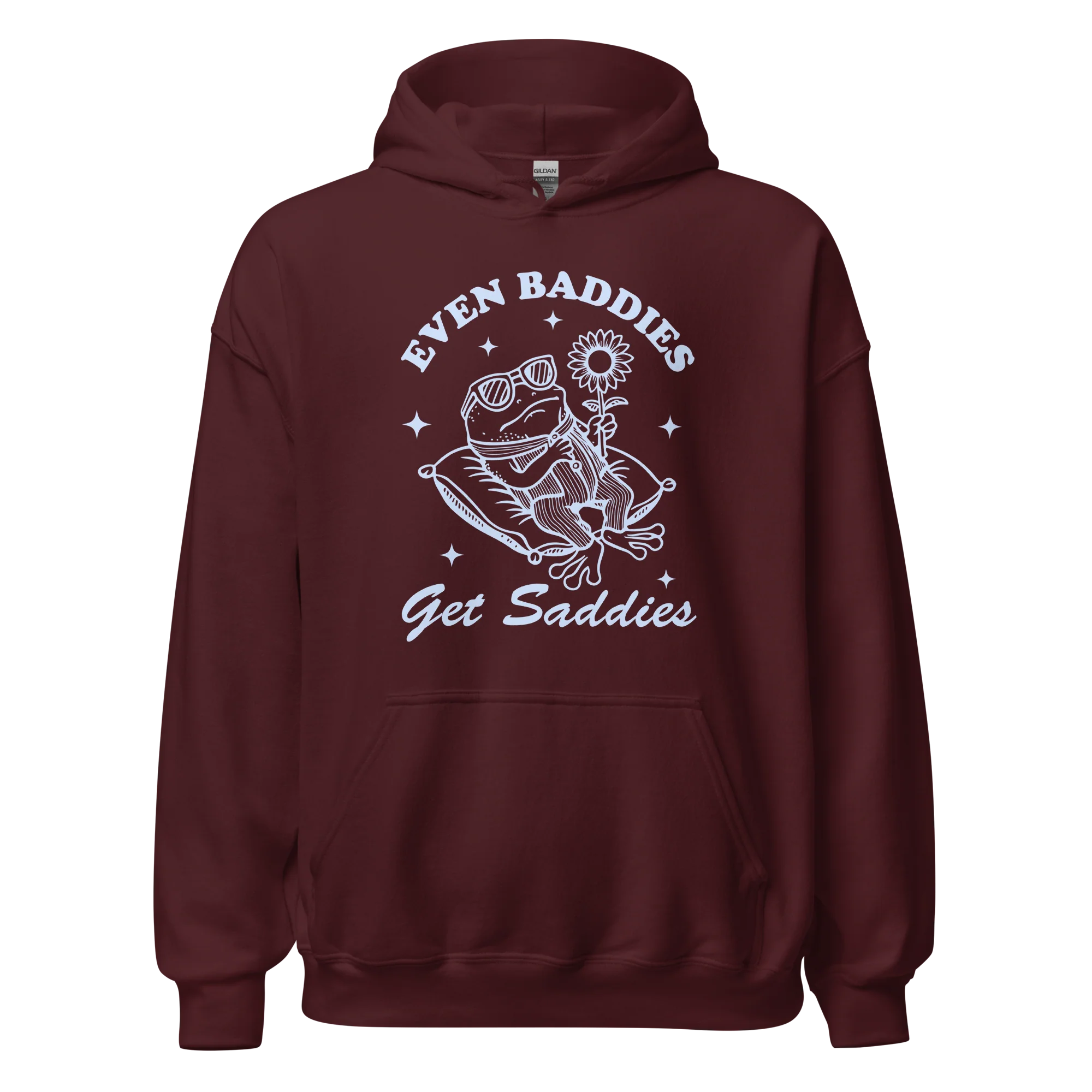 Even Baddies Get Saddies Hoodie - Image 11