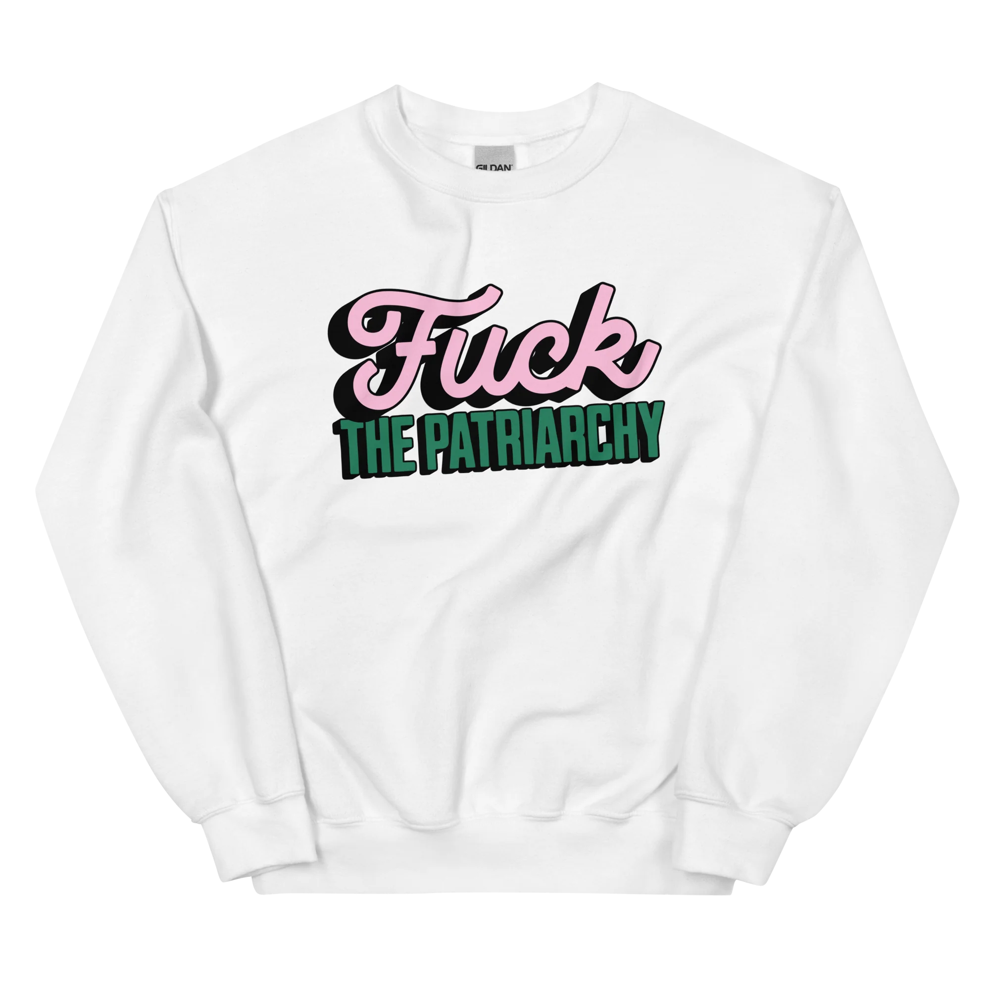 Fuck the Patriarchy Crewneck Sweatshirt - Image 3