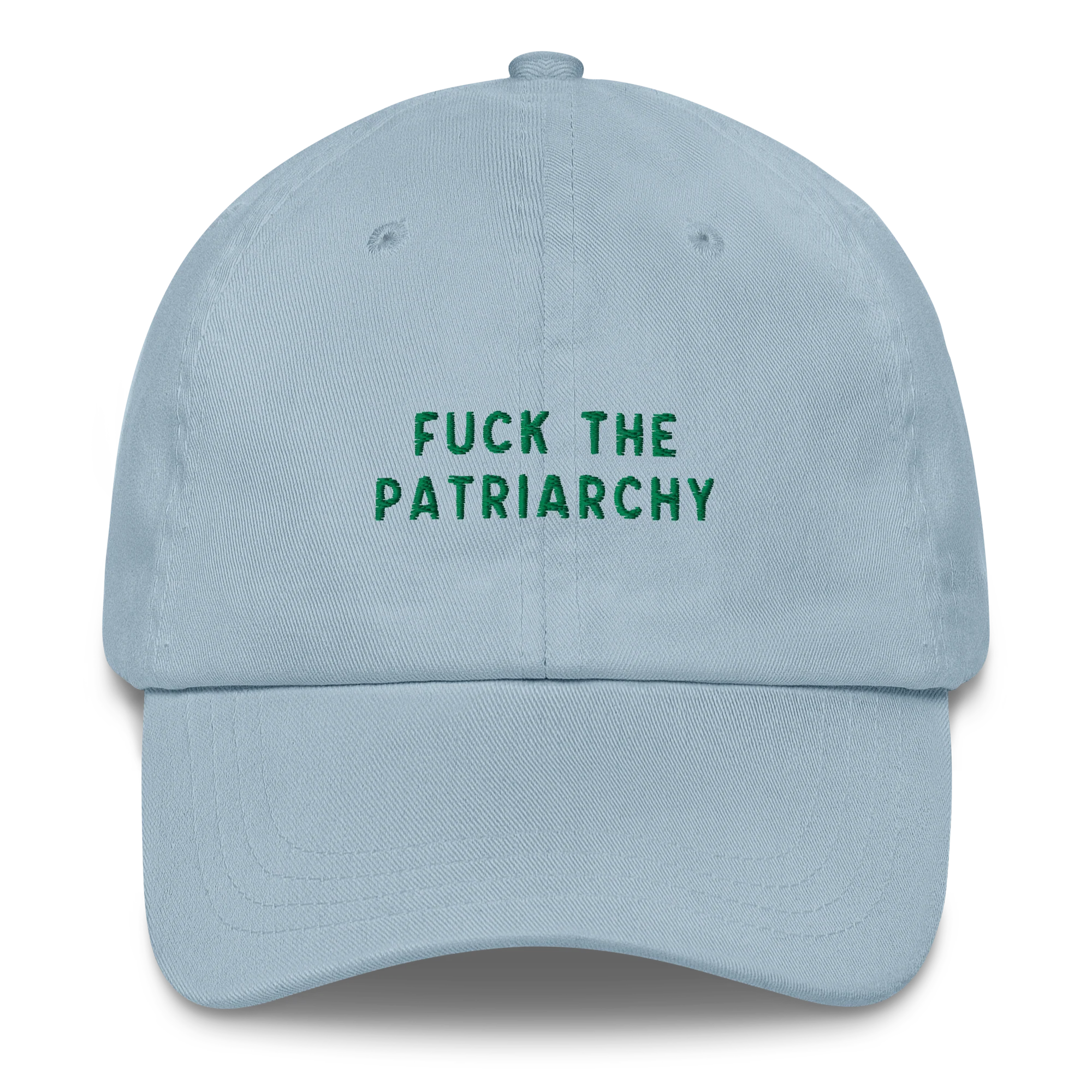 Fuck the Patriarchy Feminist Embroidered Cap - Image 3