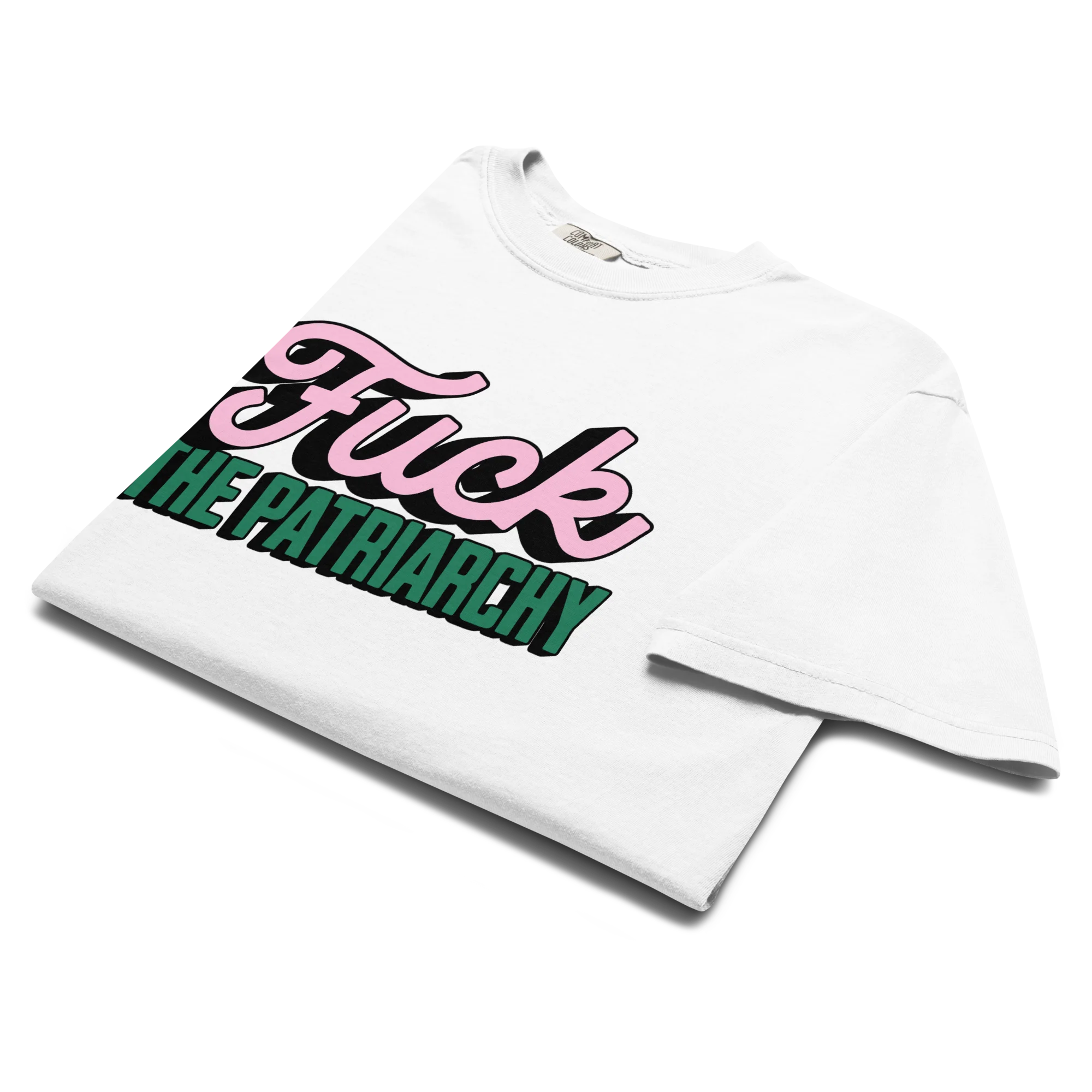 Fuck the Patriarchy Feminist Classic T-Shirt - Image 3