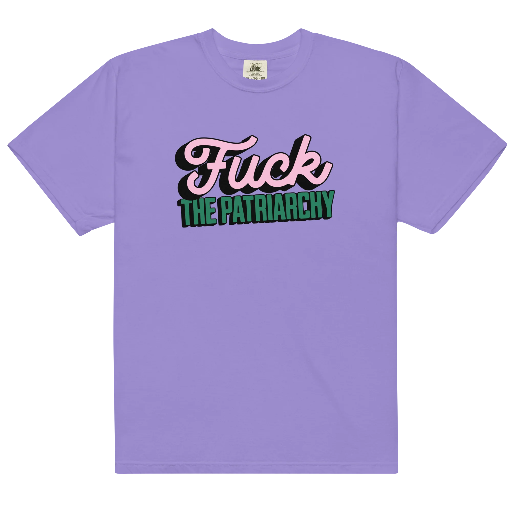 Fuck the Patriarchy Feminist Classic T-Shirt - Image 5