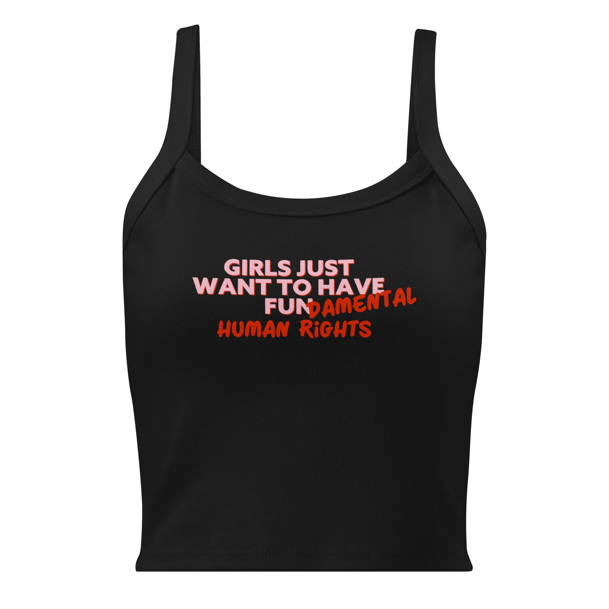 Slogan Tank Tops