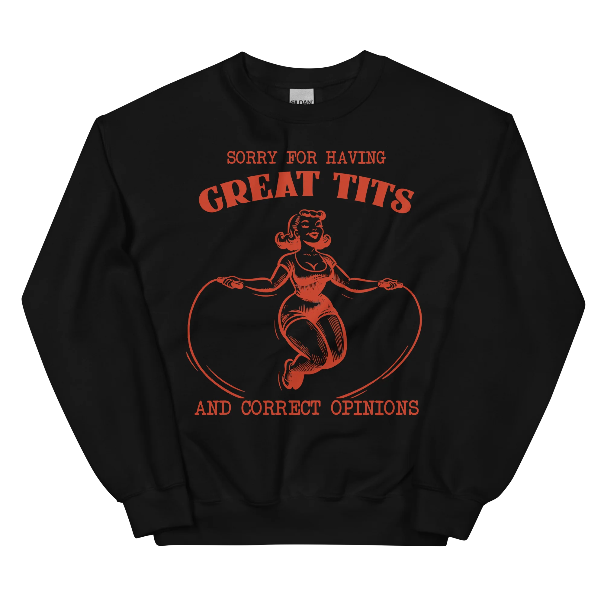 Great Tits Correct Opinions Sweatshirt - Image 3