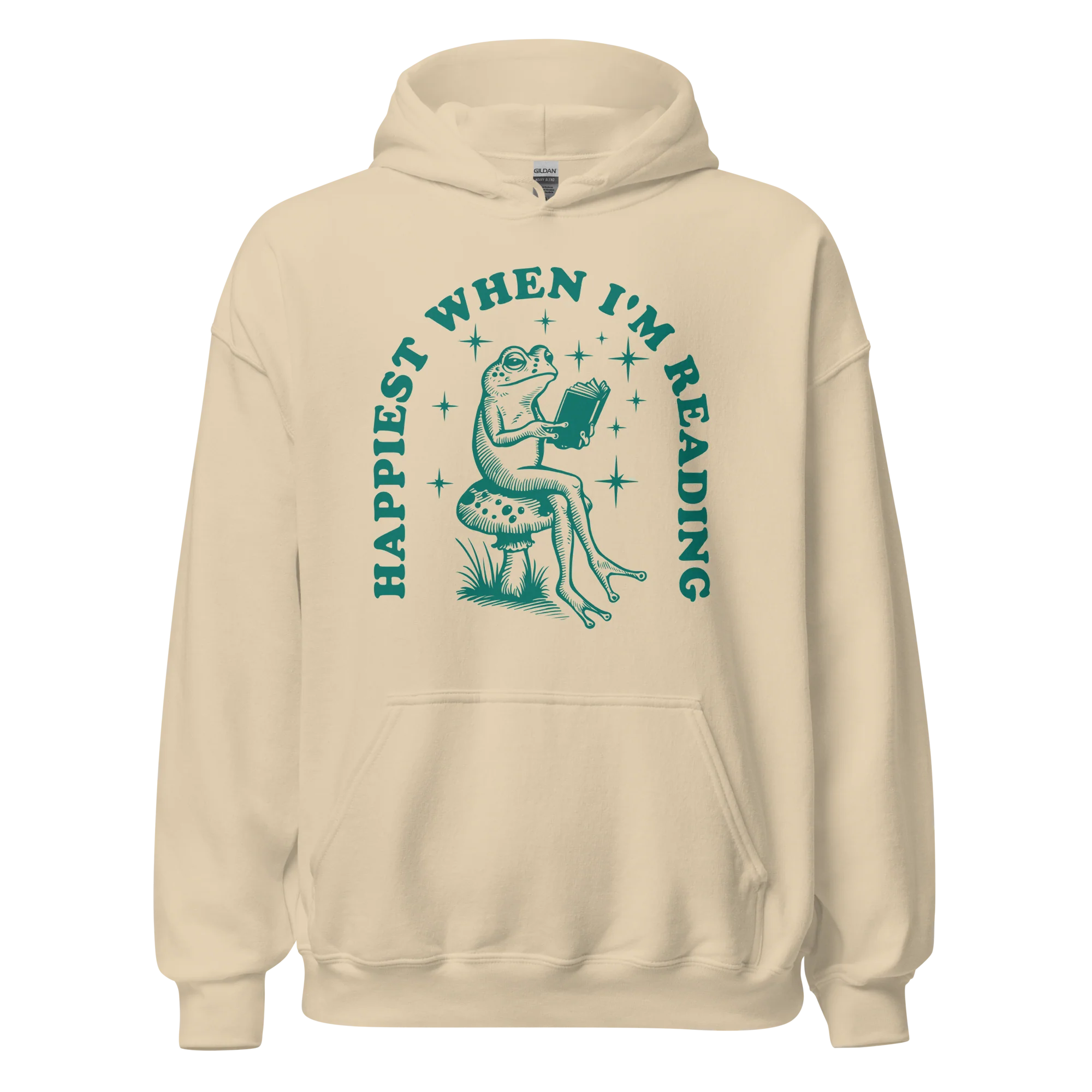 Happiest When I'm Reading Bookish Hoodie - Image 4
