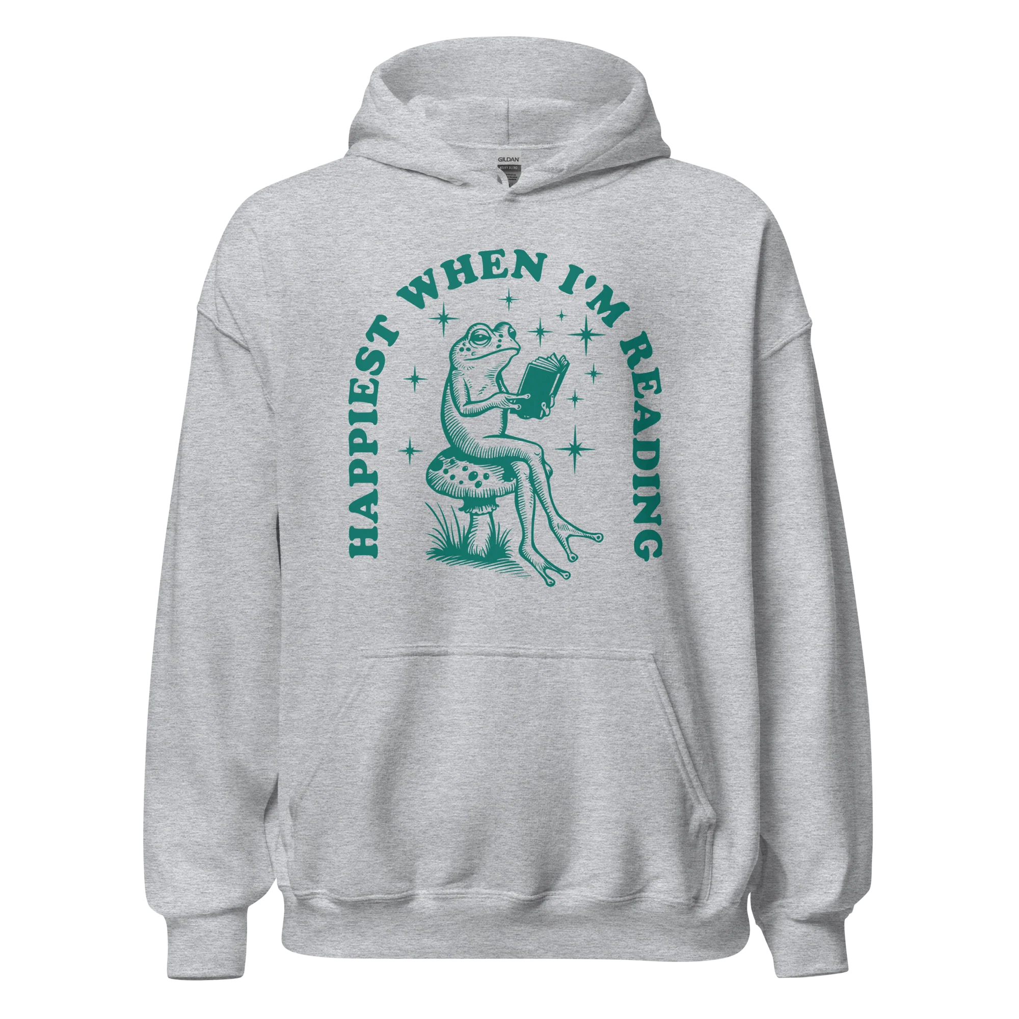 Happiest When I'm Reading Bookish Hoodie - Image 8