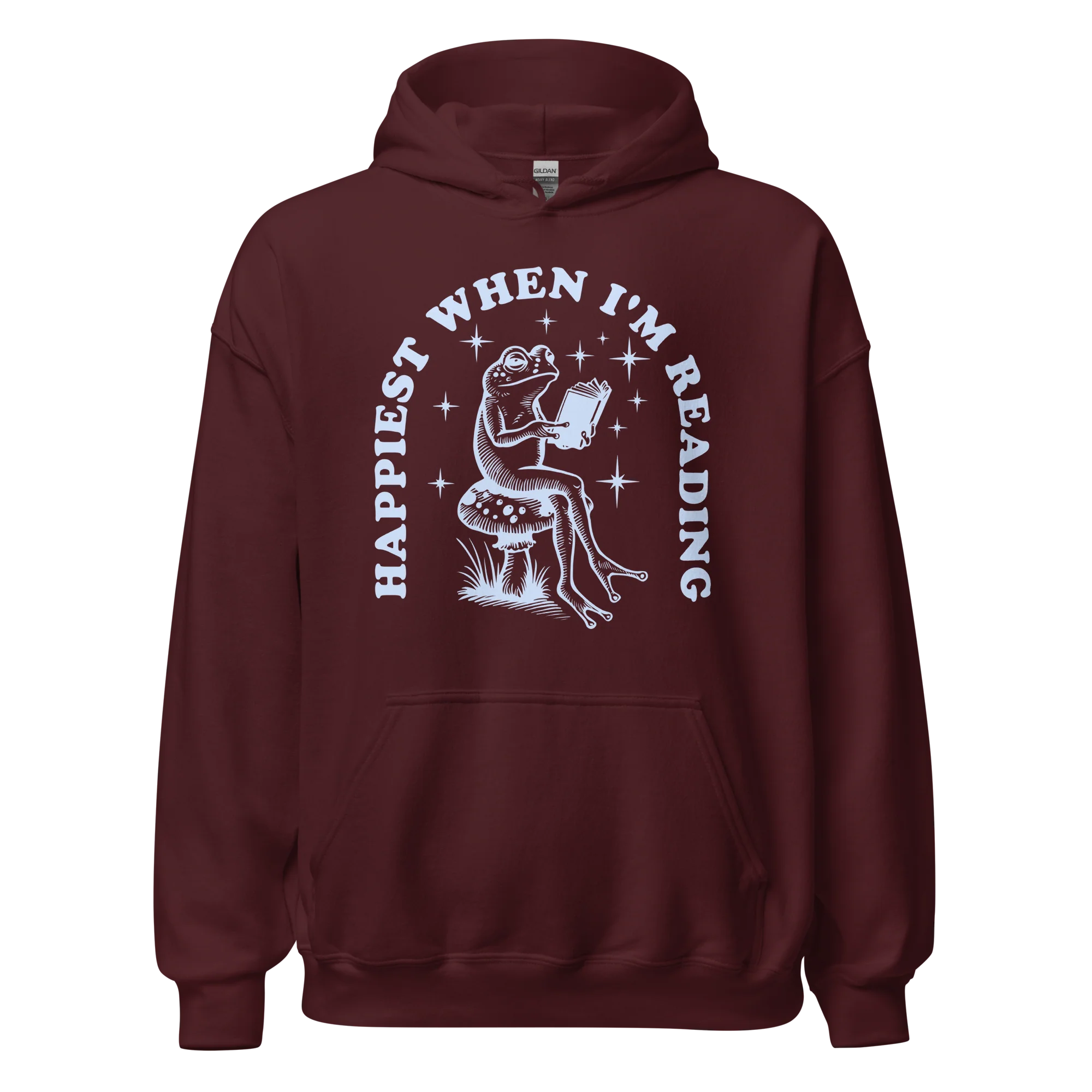 Happiest When I'm Reading Bookish Hoodie - Image 9