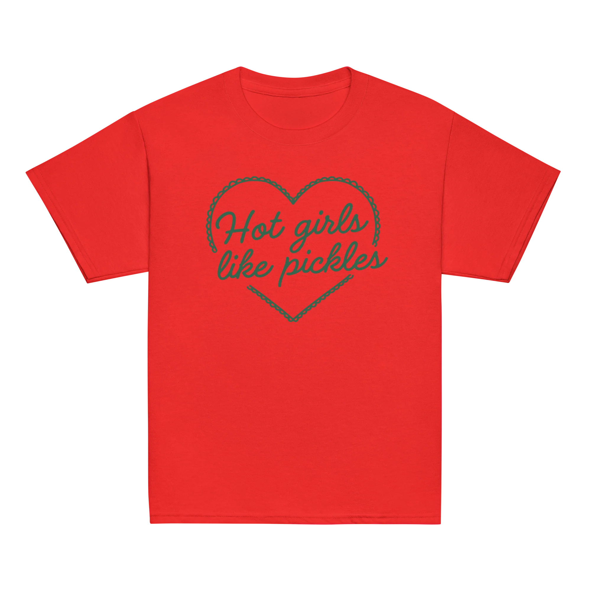 Hot Girls Like Pickles Baby Tee - Image 5