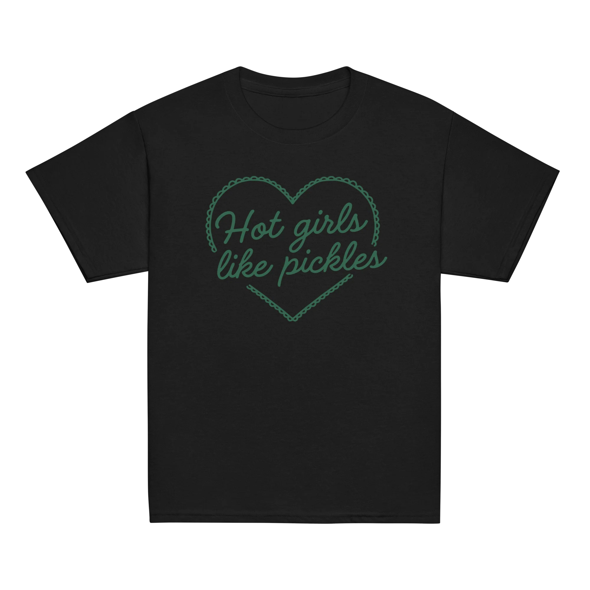 Hot Girls Like Pickles Baby Tee - Image 7