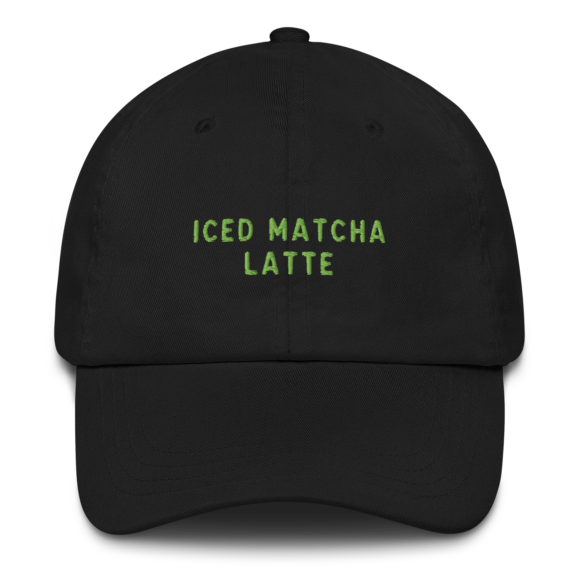 Iced Matcha Latte Embroidered Cap - Image 4