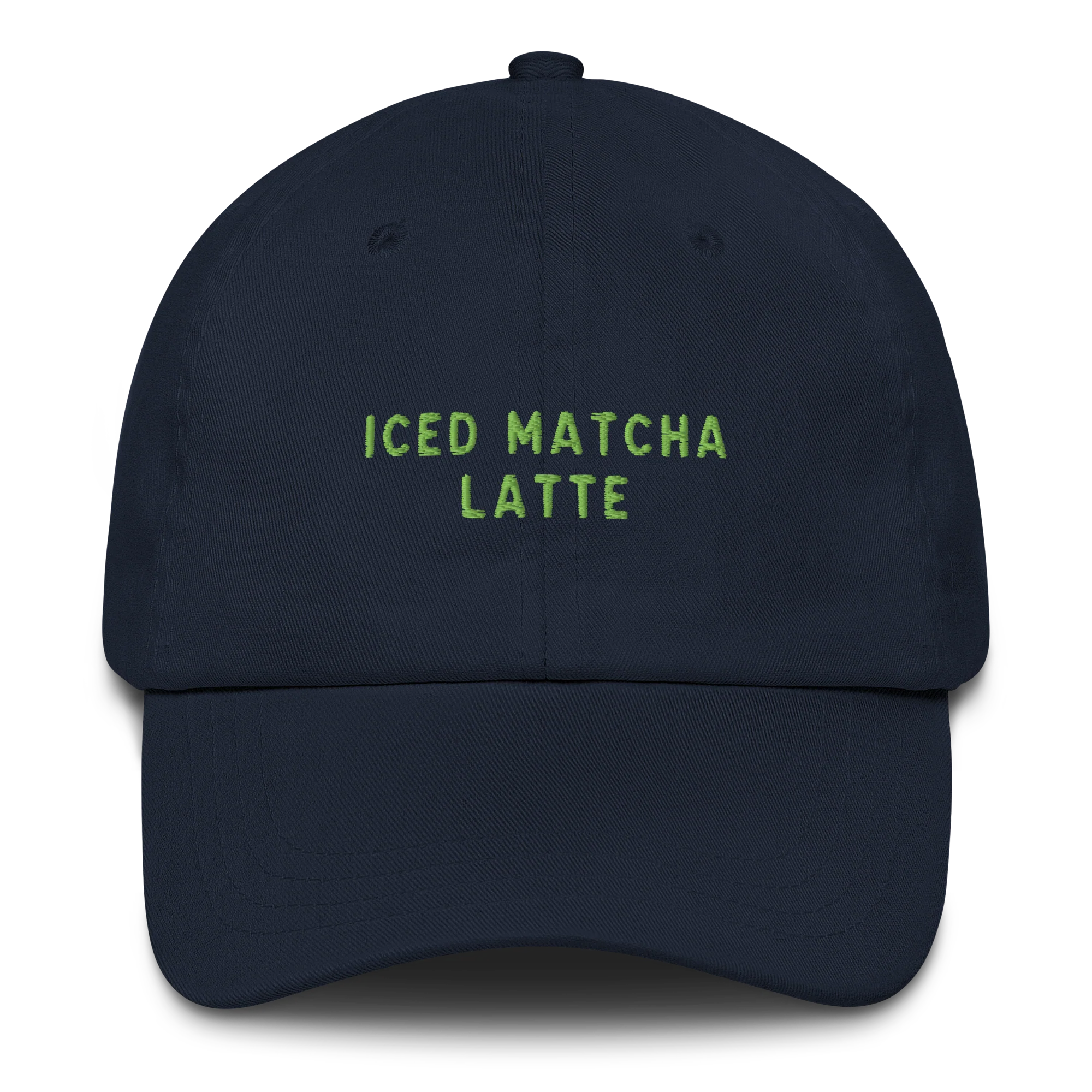 Iced Matcha Latte Embroidered Cap - Image 9