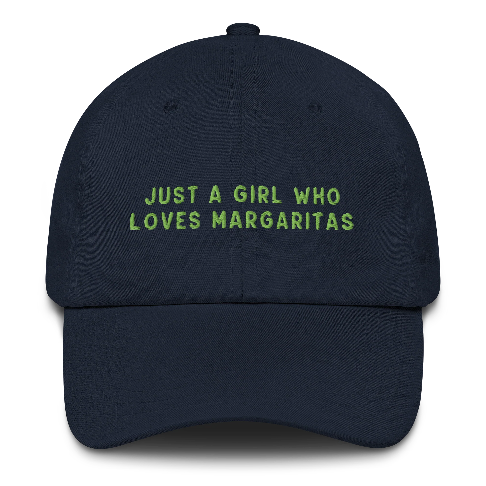 Just A Girl Who Loves Margaritas Embroidered Cap - Image 4