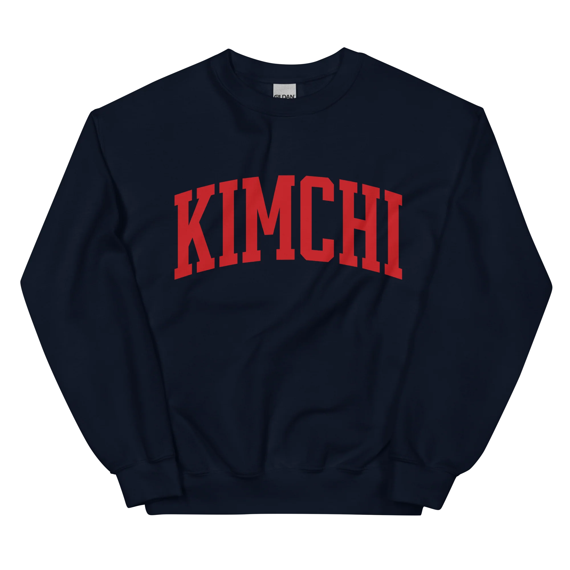 Kimchi Korean Cuisine Foodie Varsity Sweatshirt - Image 4