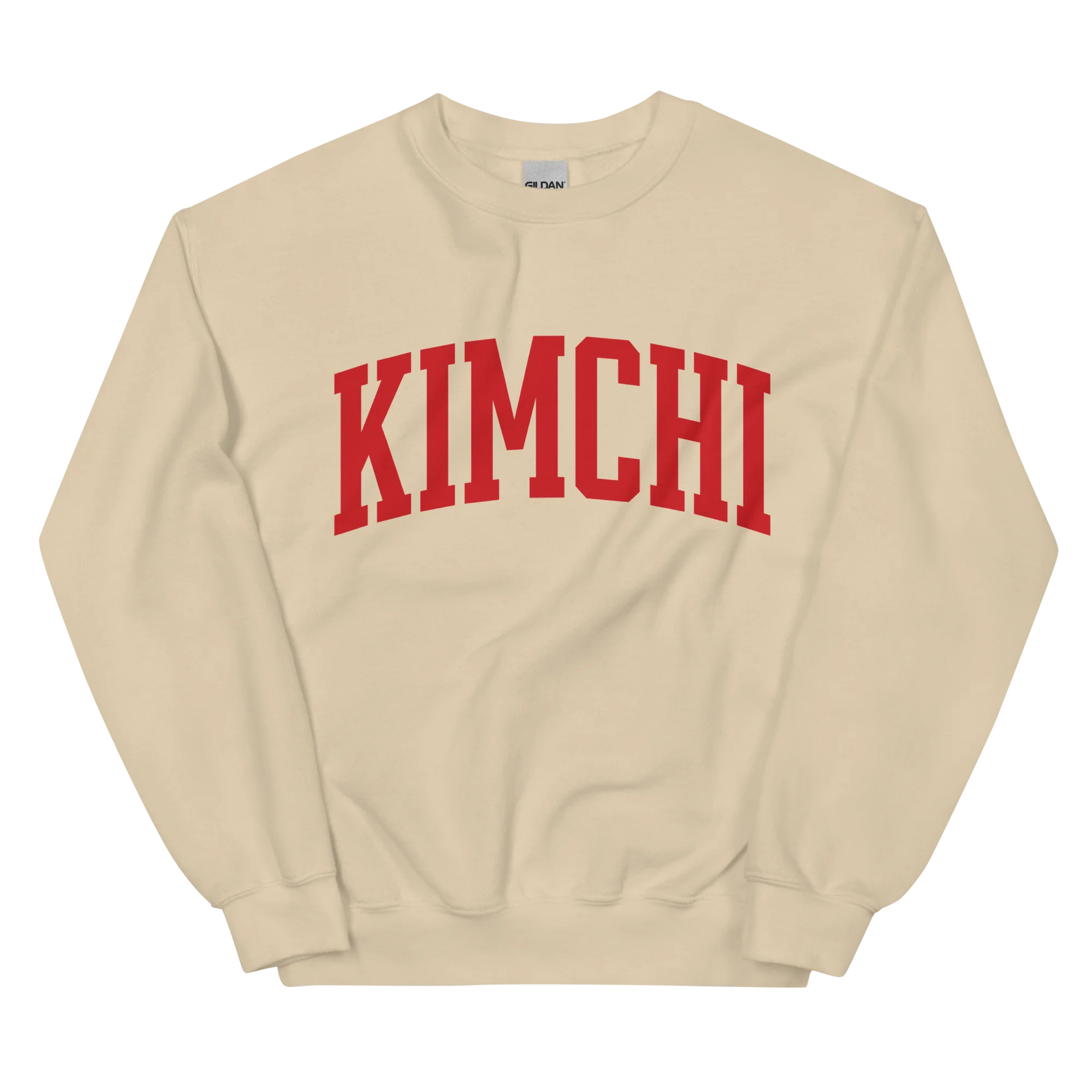 Kimchi Korean Cuisine Foodie Varsity Sweatshirt - Image 5