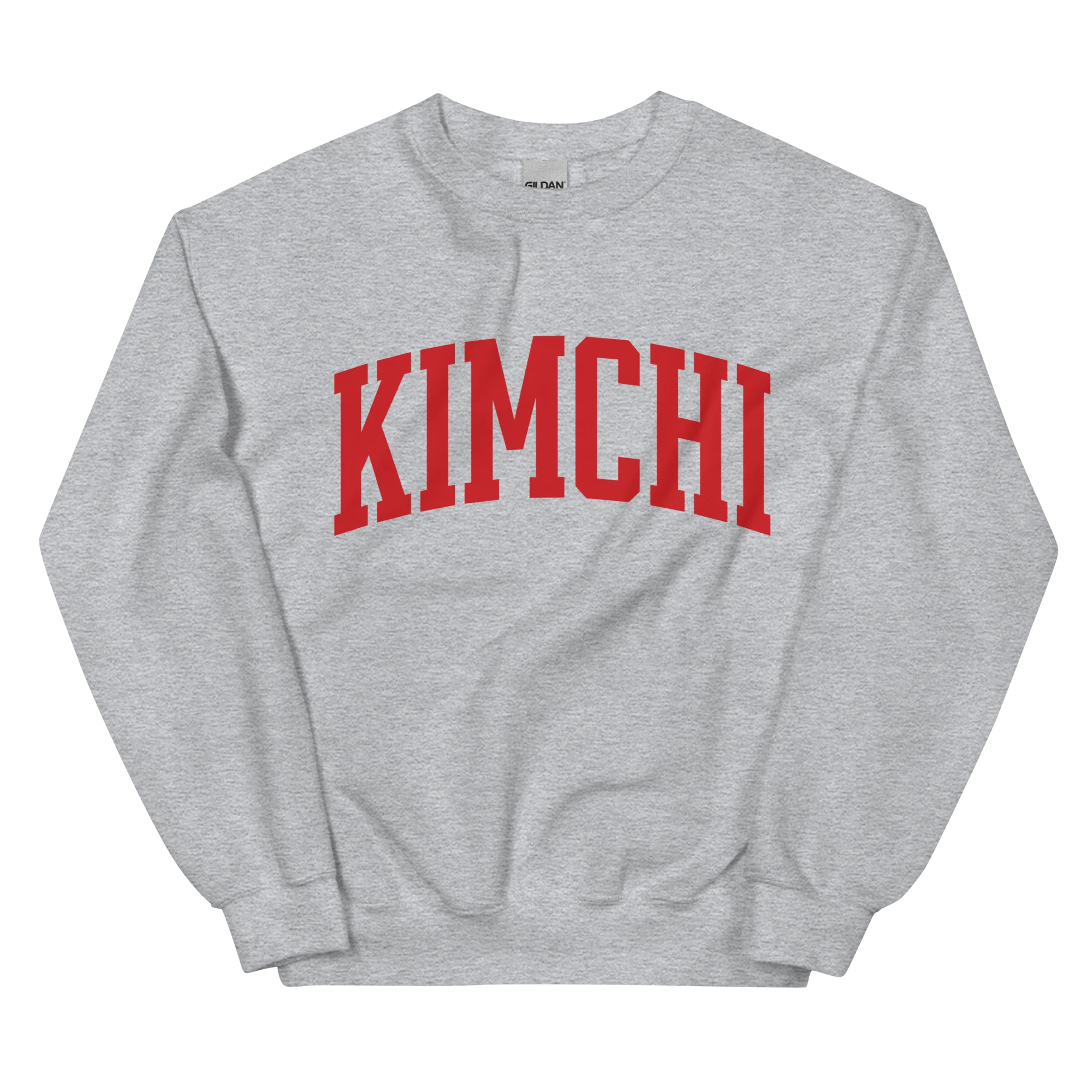 Kimchi Korean Cuisine Foodie Varsity Sweatshirt - Image 6