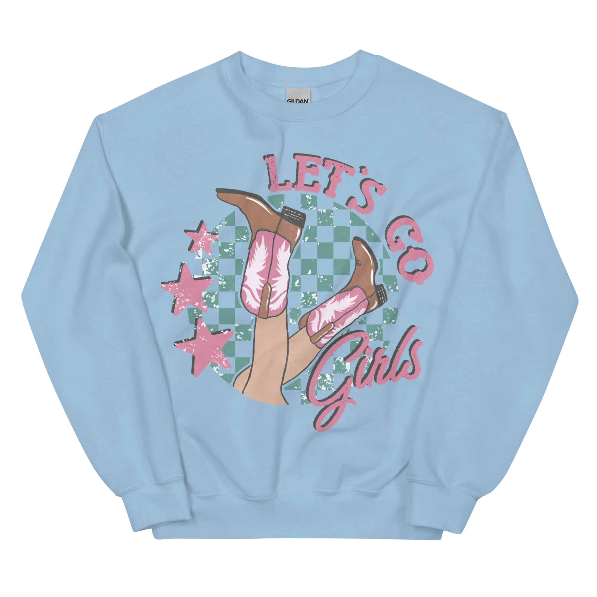 Let's Go Girls Cowgirl Sweatshirt - Image 10