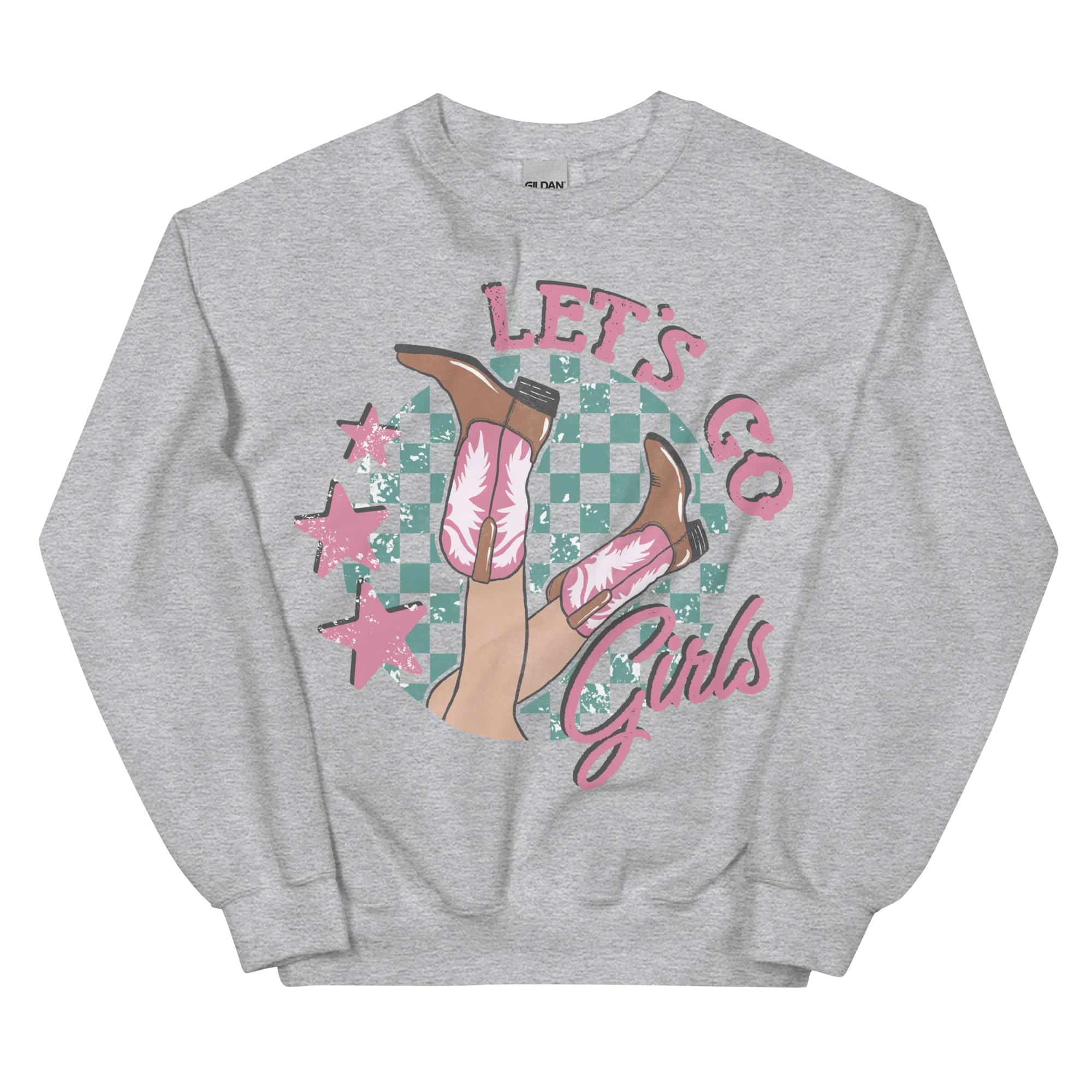 Let's Go Girls Cowgirl Sweatshirt - Image 4
