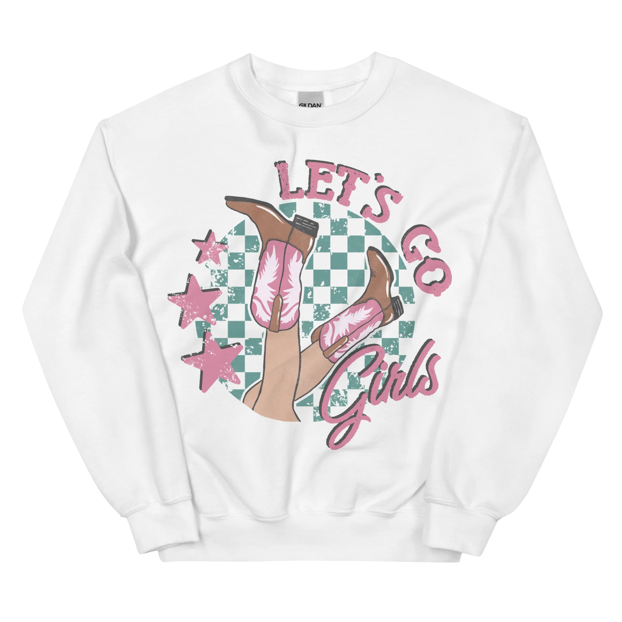 Let's Go Girls Cowgirl Sweatshirt - Image 5