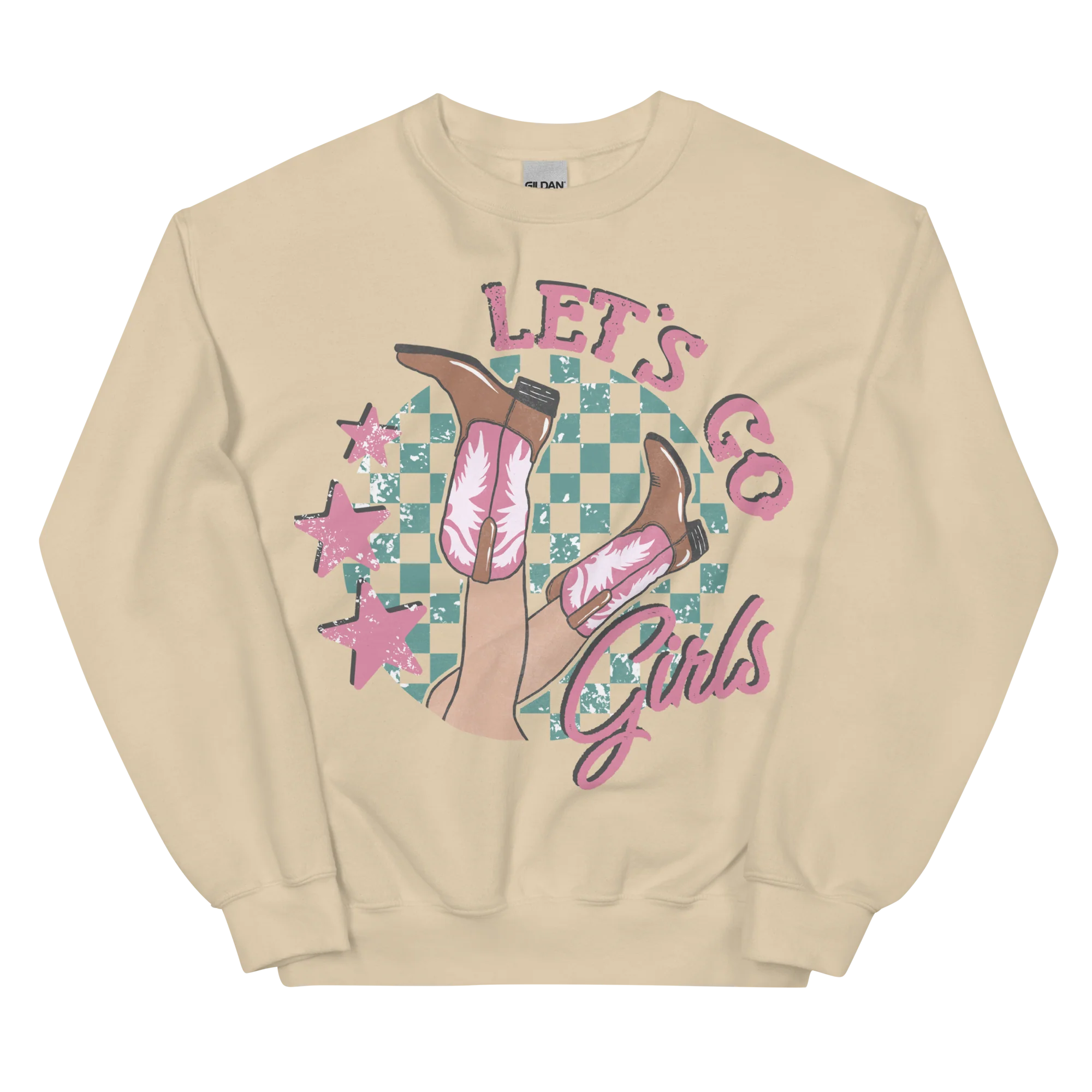 Let's Go Girls Cowgirl Sweatshirt - Image 7