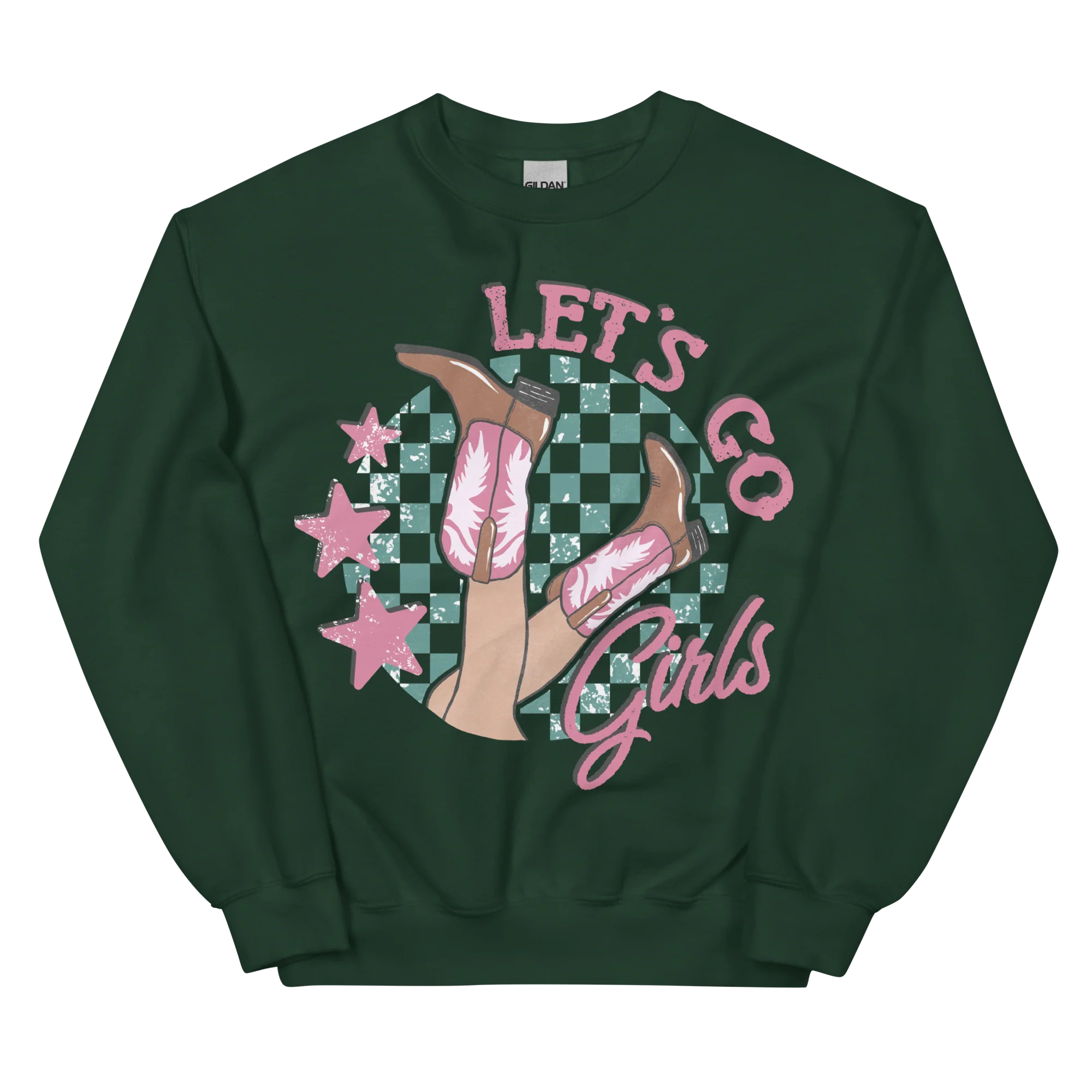 Let's Go Girls Cowgirl Sweatshirt - Image 8