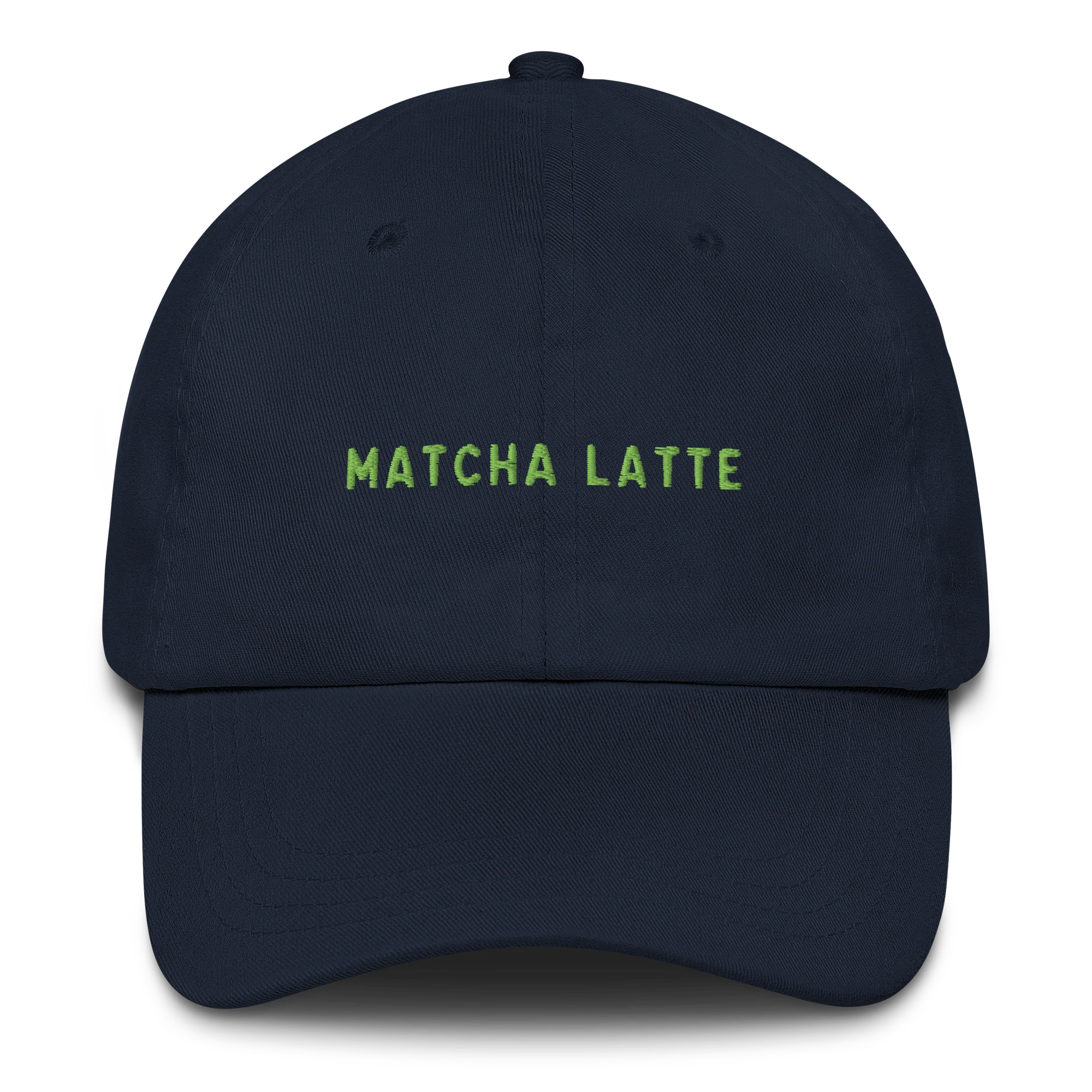 Matcha Latte Embroidered Cap - Image 6