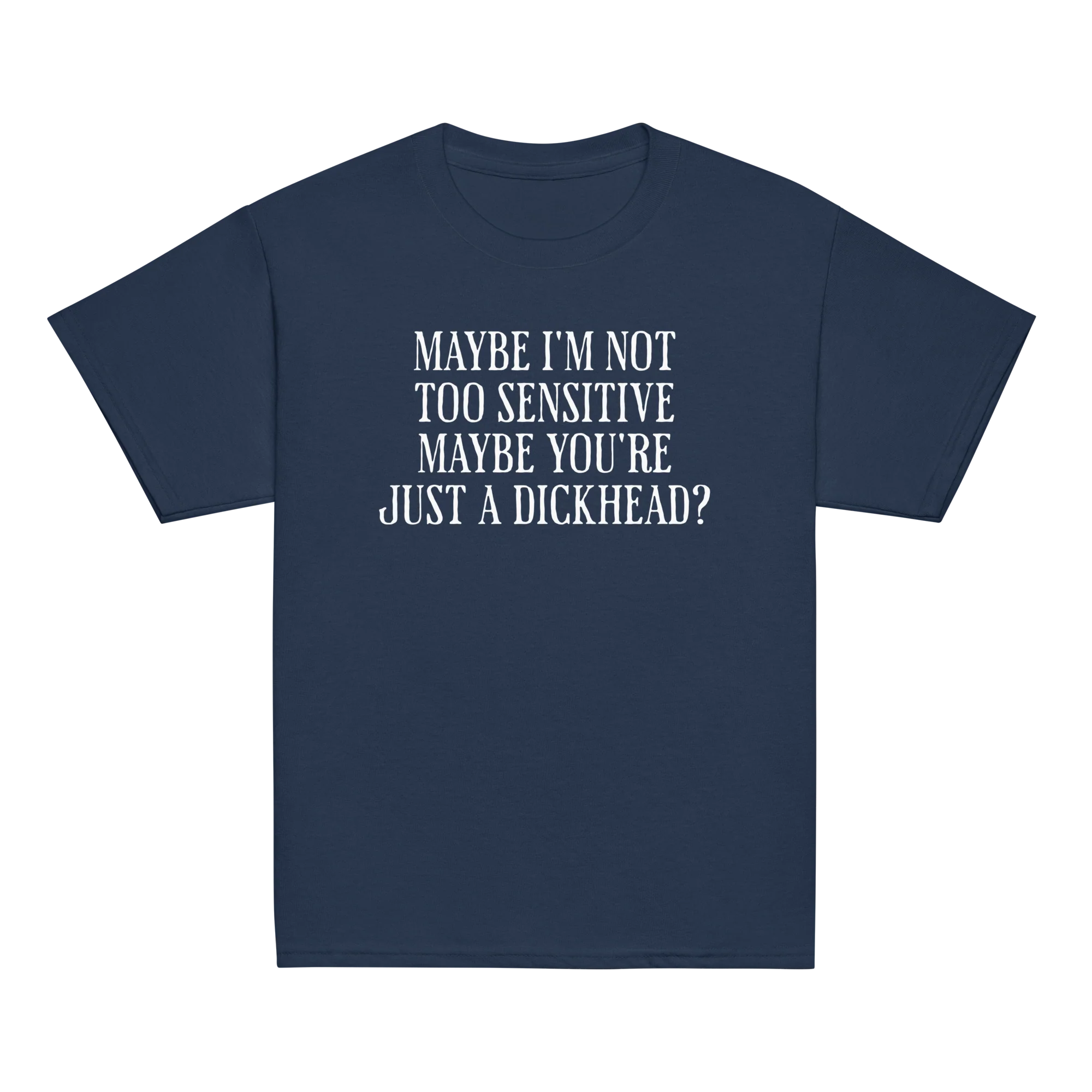 Maybe I'm Not Too Sensitive Feminist Baby Tee - Image 5