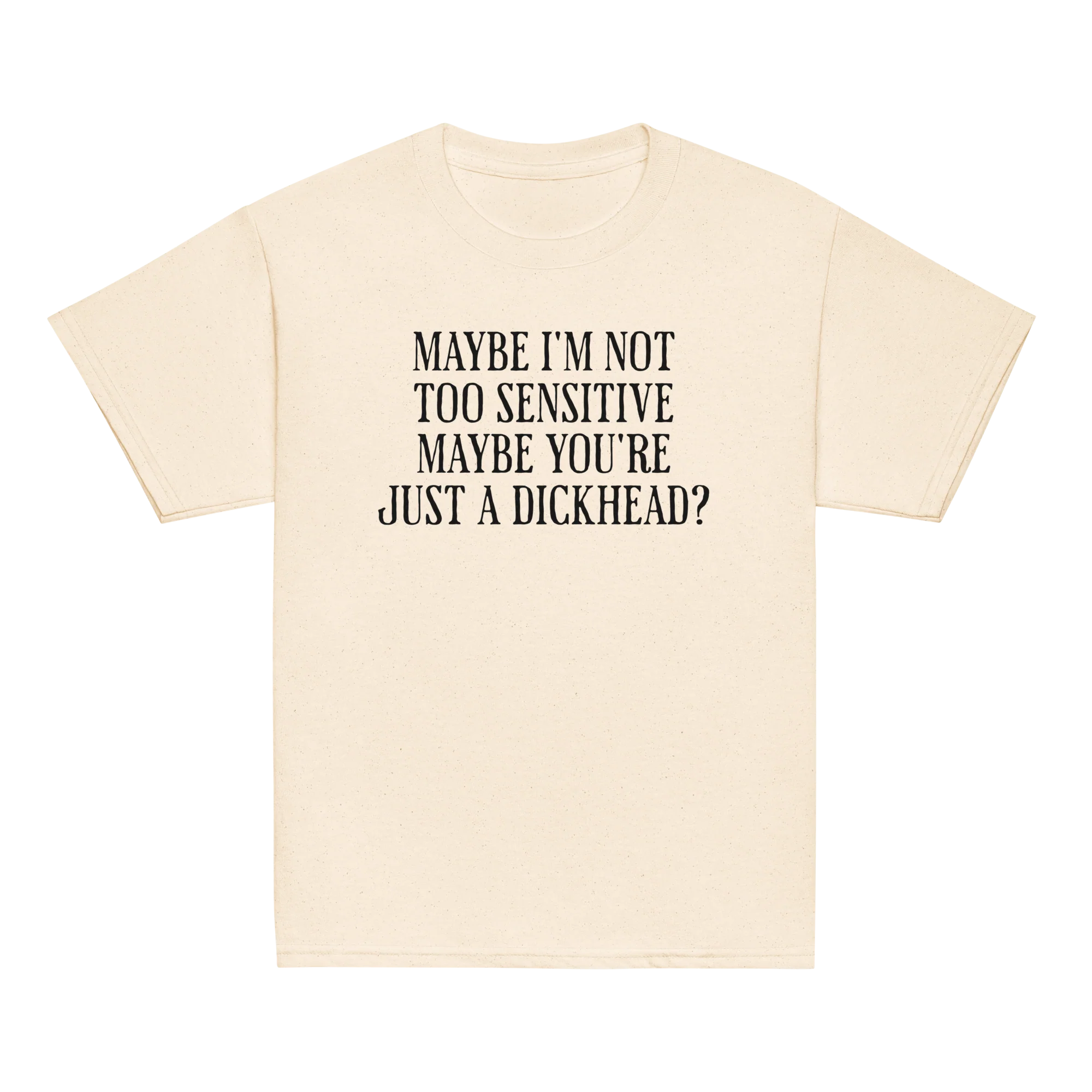 Maybe I'm Not Too Sensitive Feminist Baby Tee - Image 6