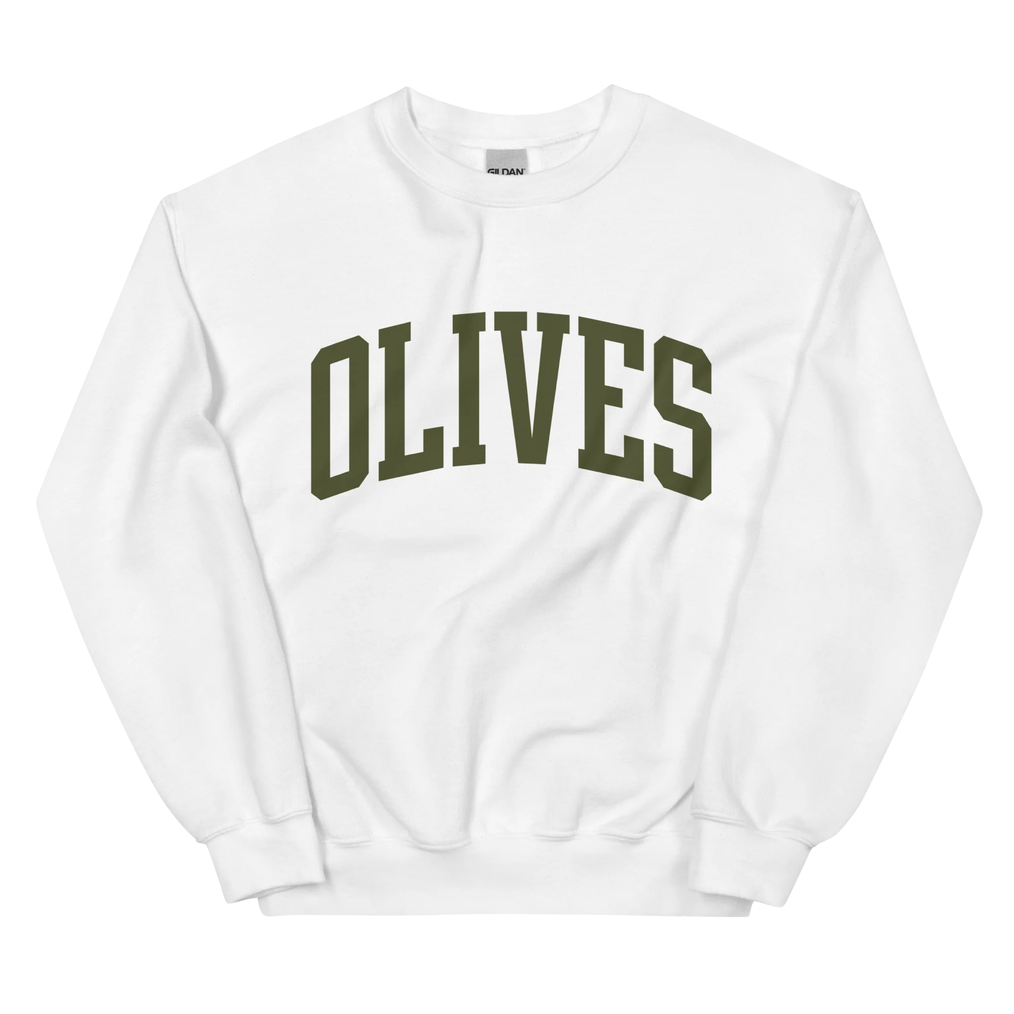 Olives Foodie Varsity Sweatshirt - Image 3