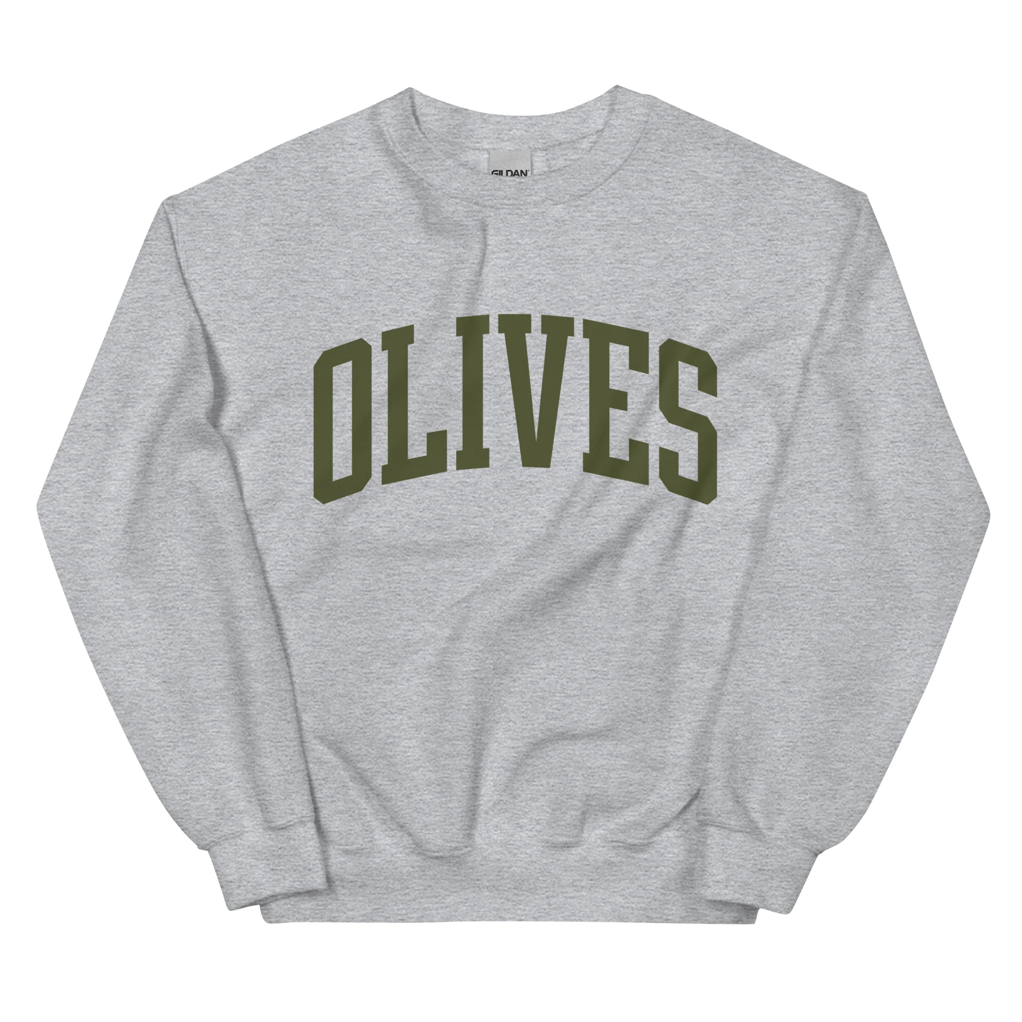 Olives Foodie Varsity Sweatshirt - Image 6
