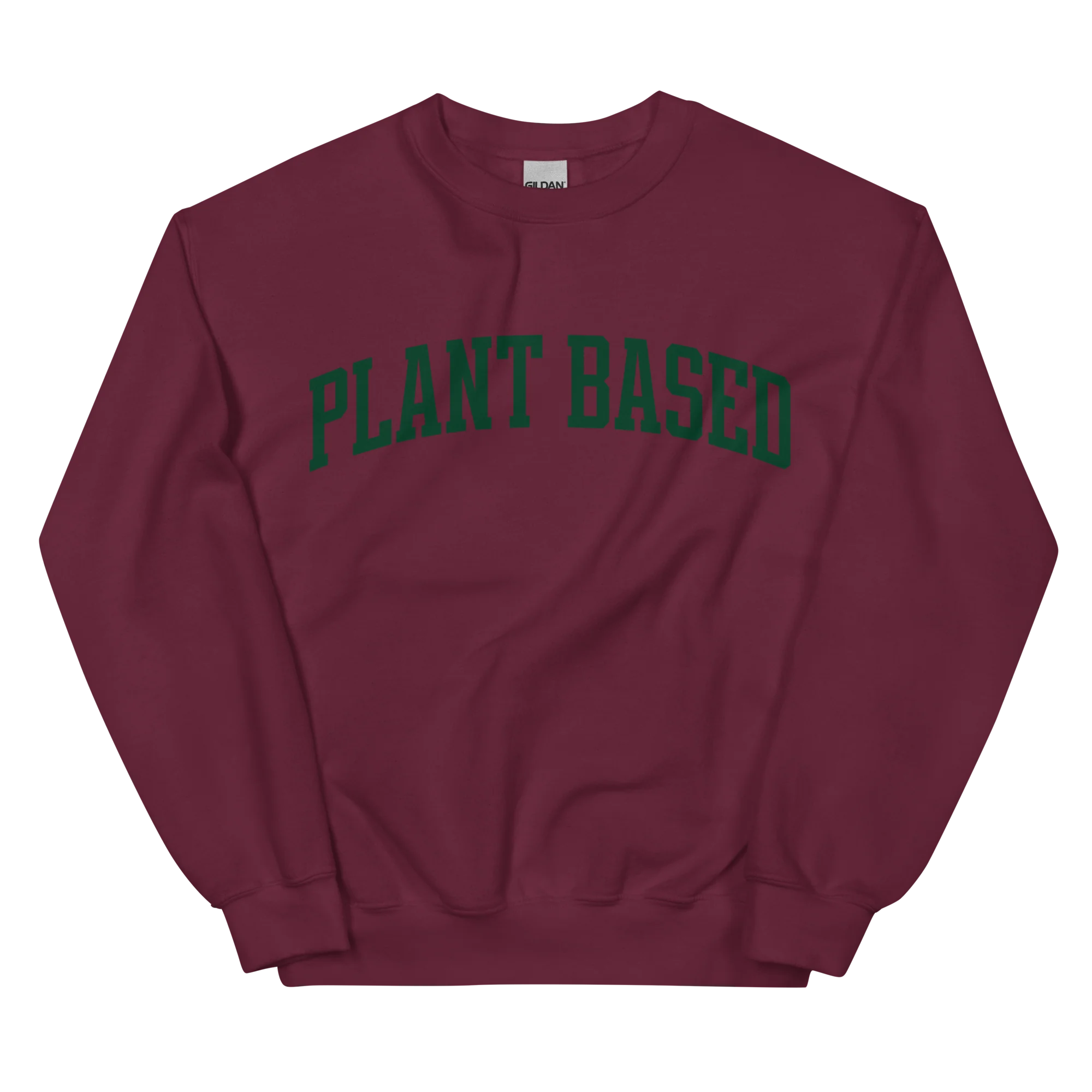 Plant Based Vegetarian Vegan Varsity Sweatshirt - Image 10