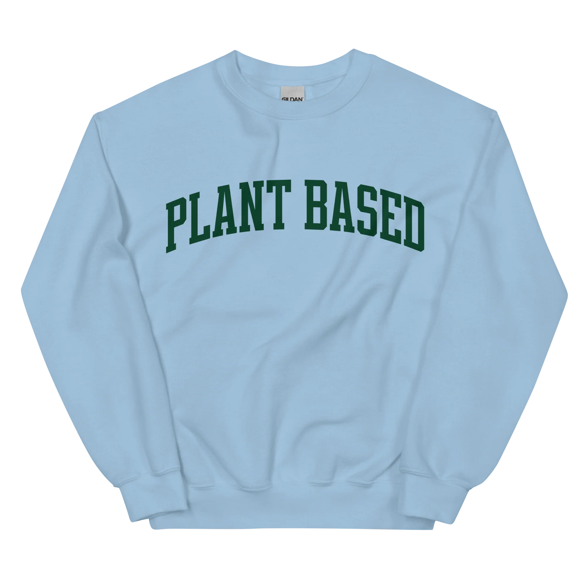 Plant Based Vegetarian Vegan Varsity Sweatshirt - Image 4