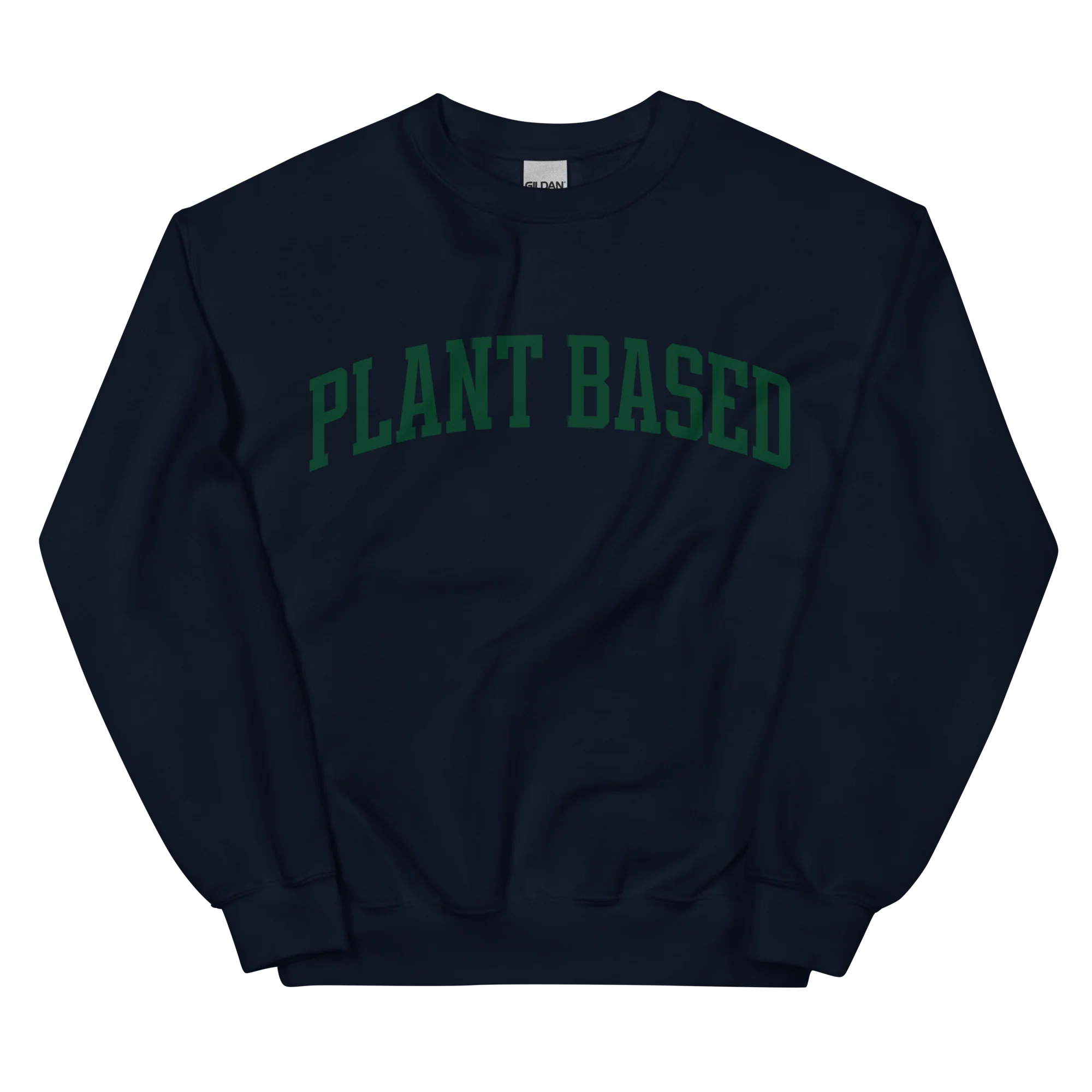 Plant Based Vegetarian Vegan Varsity Sweatshirt - Image 8