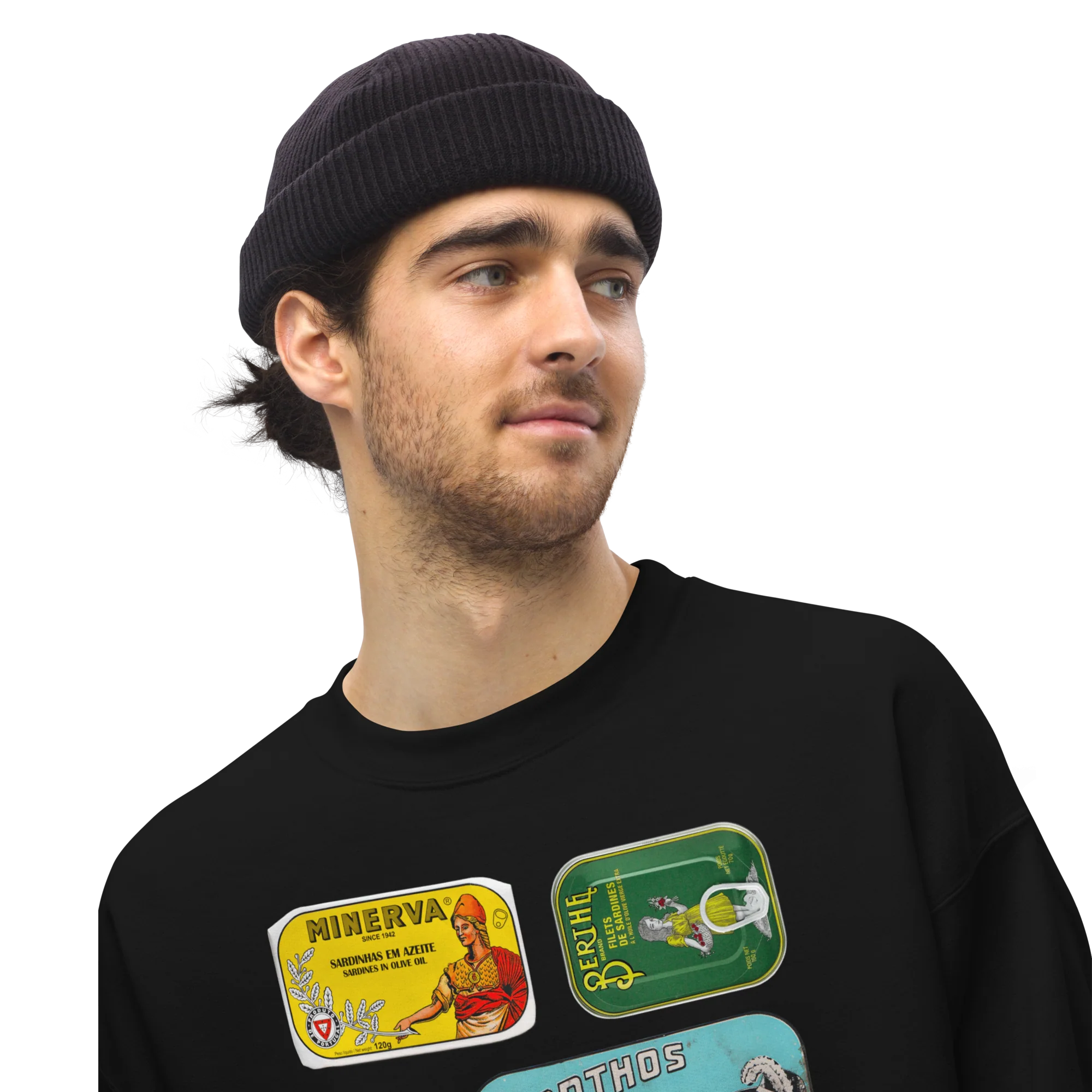 Portuguese Canned Sardines Crewneck Sweatshirt - Image 6