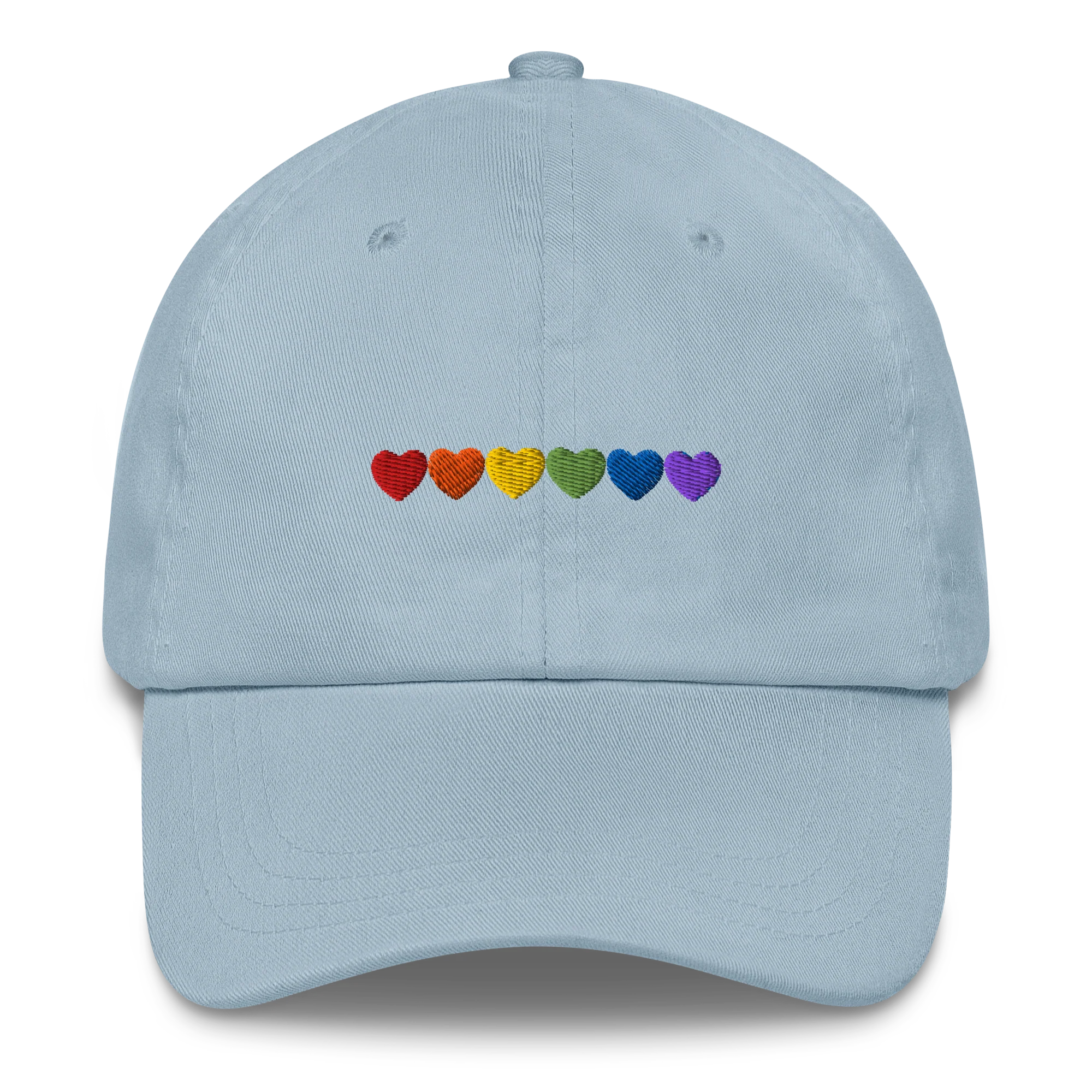 Pride Hearts Embroidered Cap - Image 4