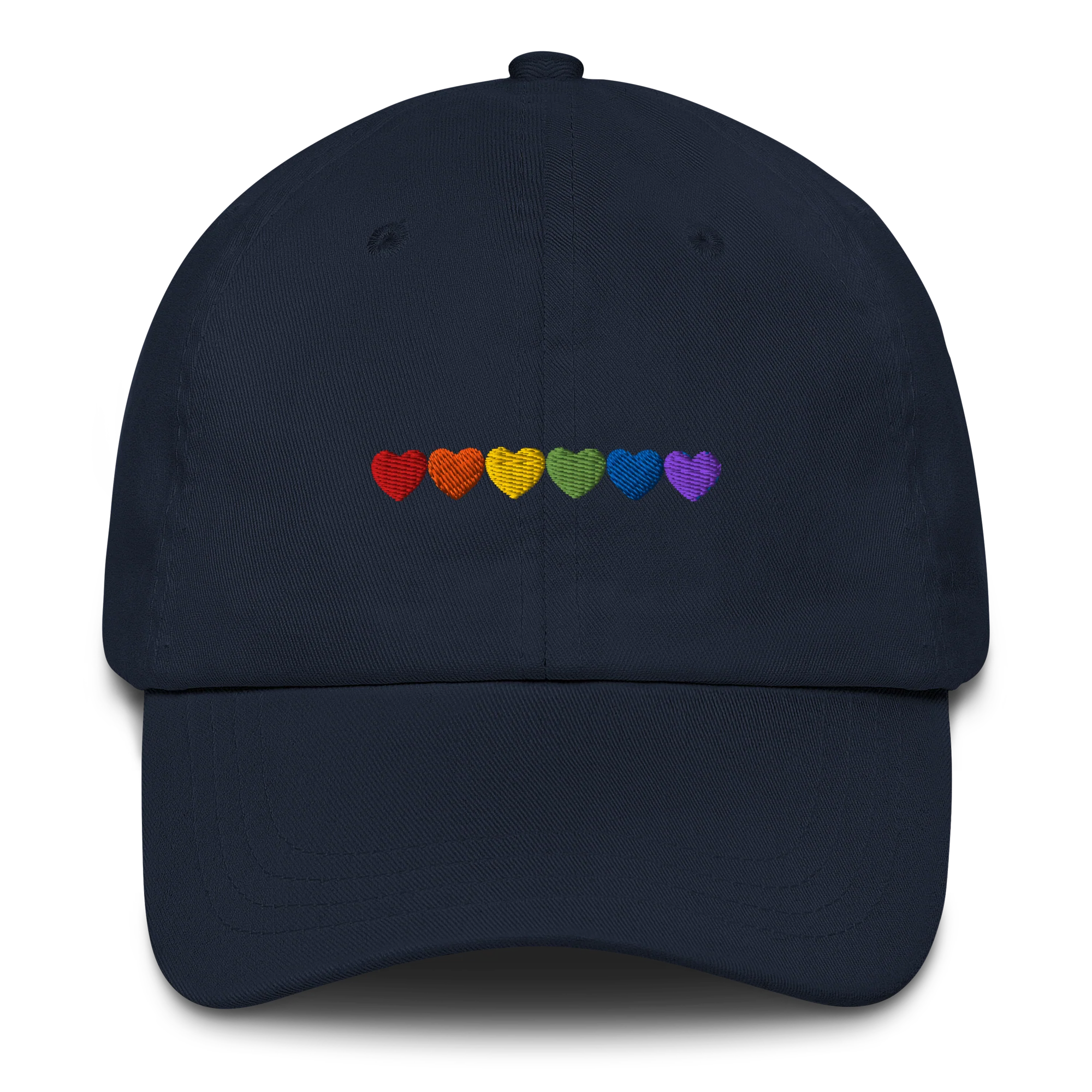 Pride Hearts Embroidered Cap - Image 5