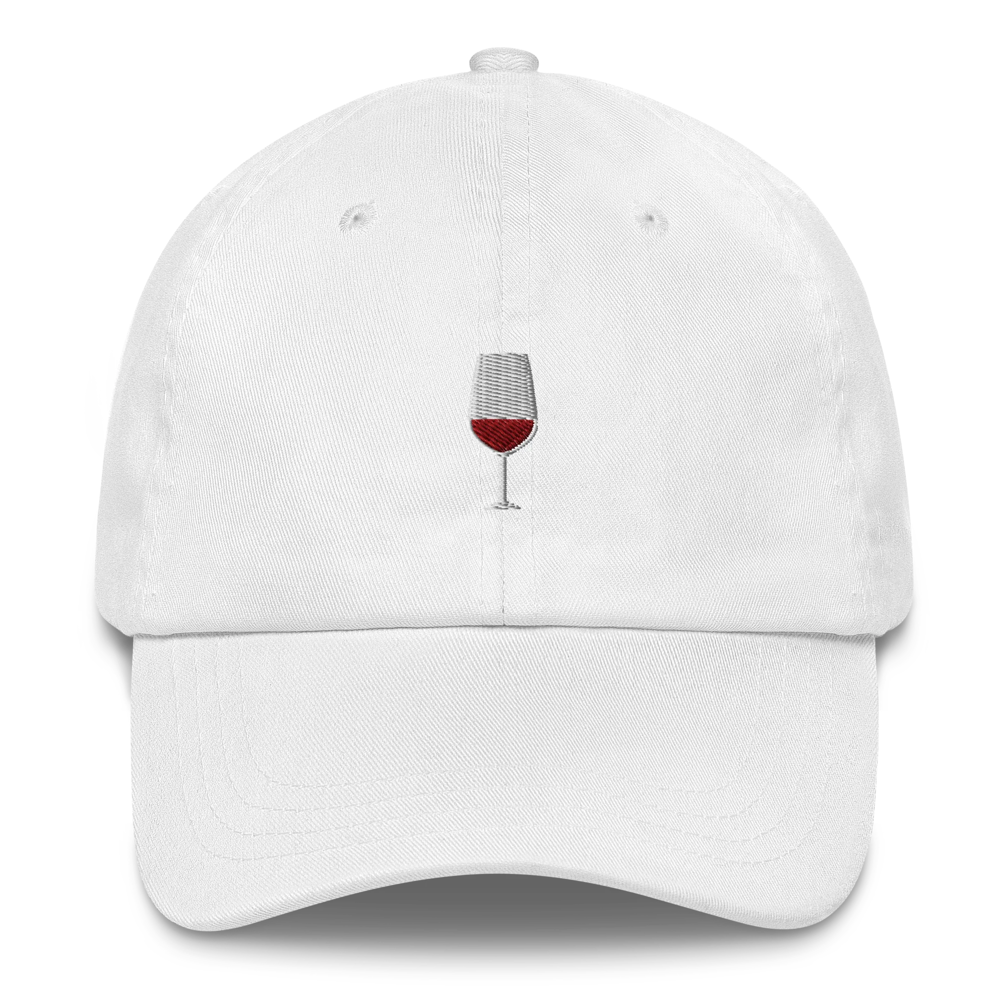 Red Wine Embroidered Cap - Image 4