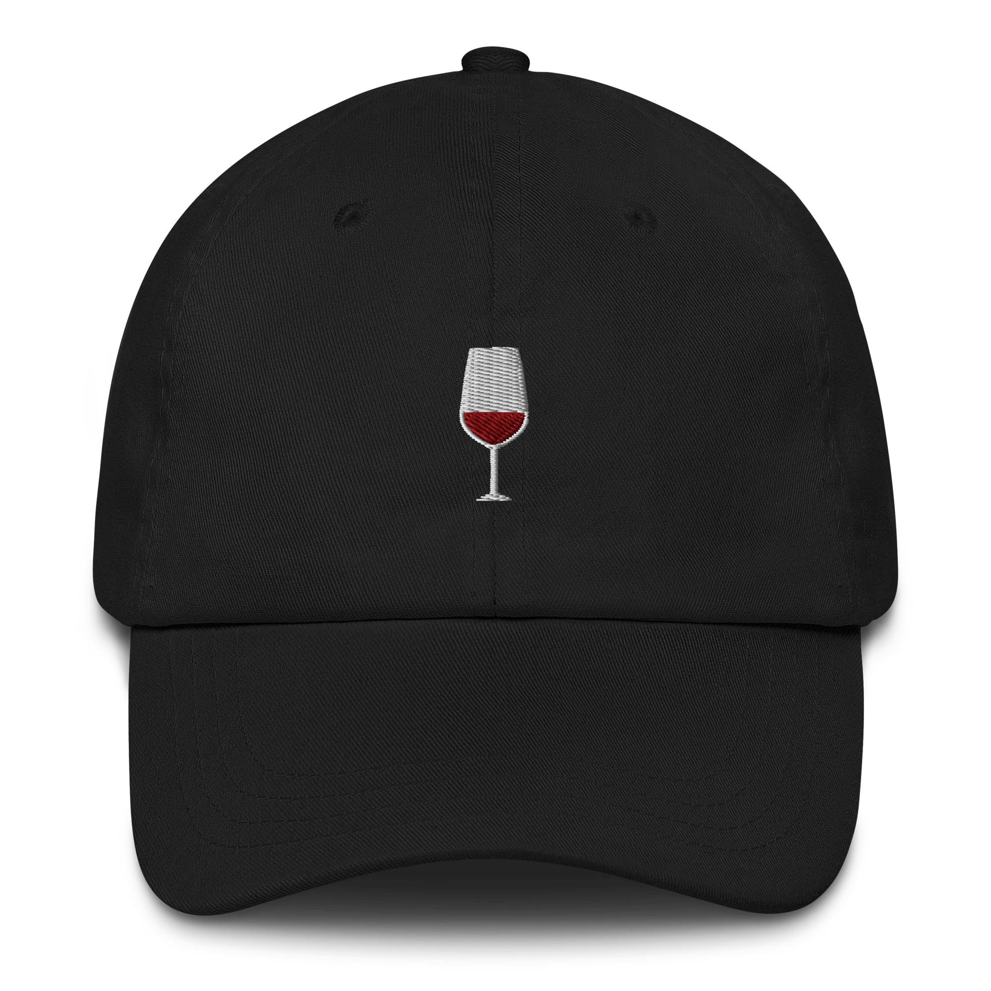 Red Wine Embroidered Cap - Image 9
