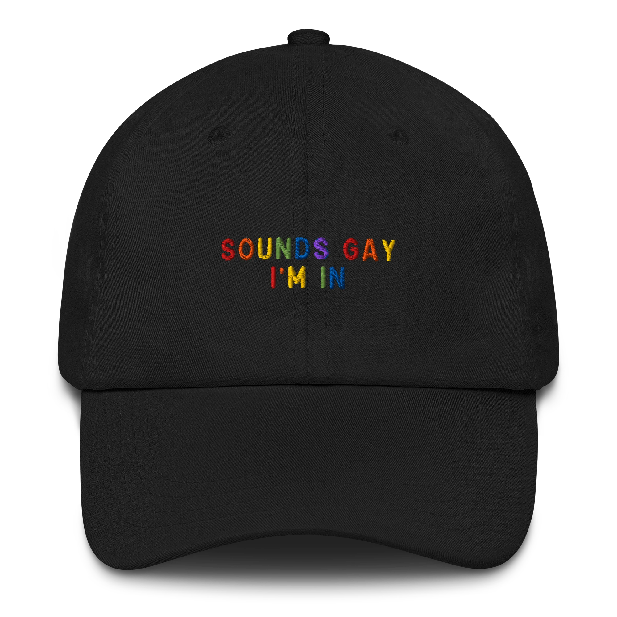 Sounds Gay, I'm In Pride Embroidered Cap - Image 7
