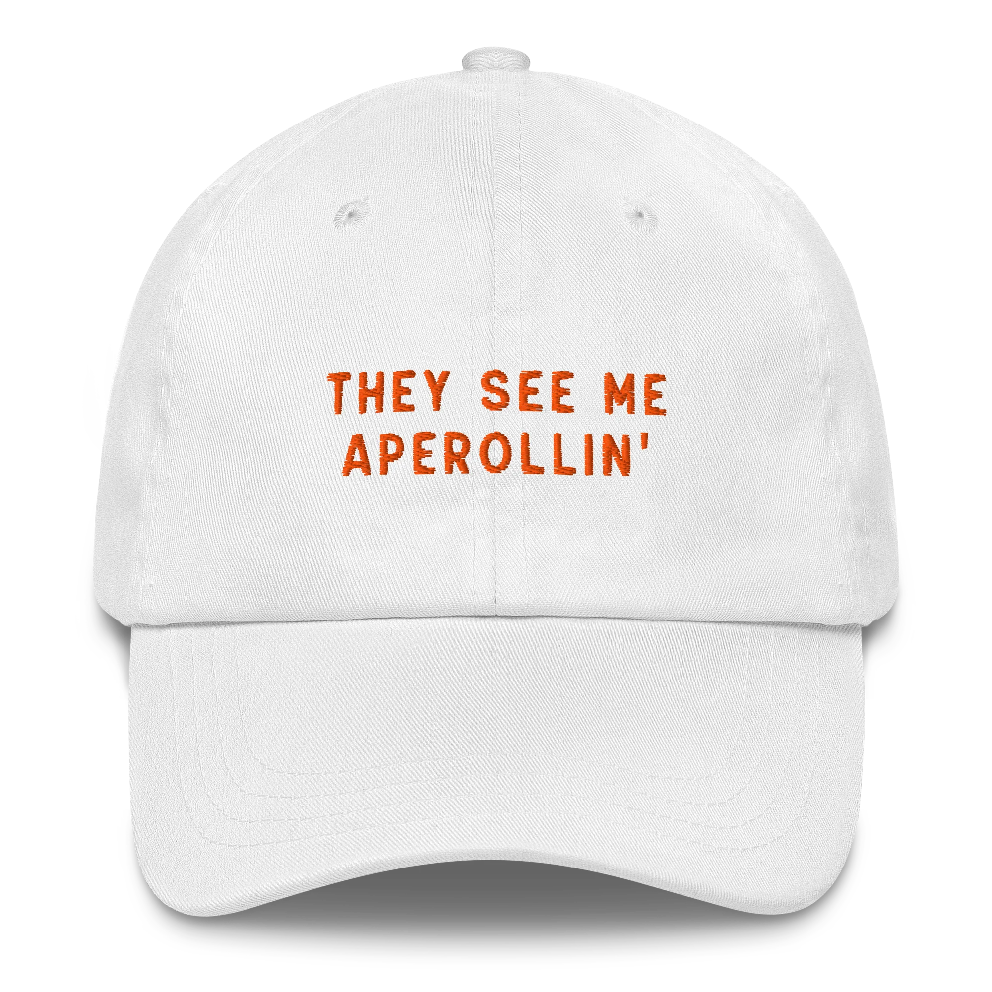 They See Me Aperollin' Cocktail Embroidered Cap - Image 4