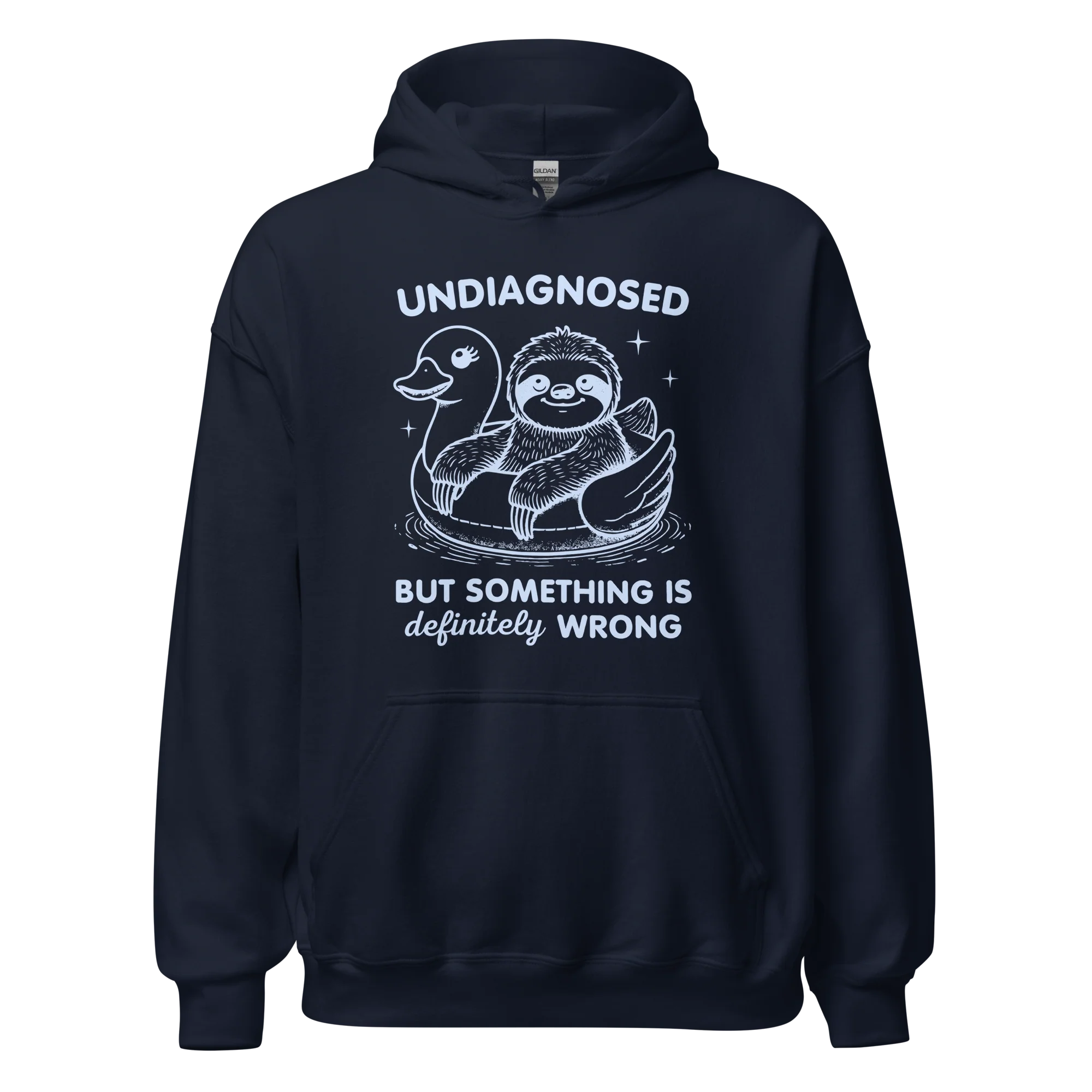 Undiagnosed But Something is Wrong Hoodie - Image 3